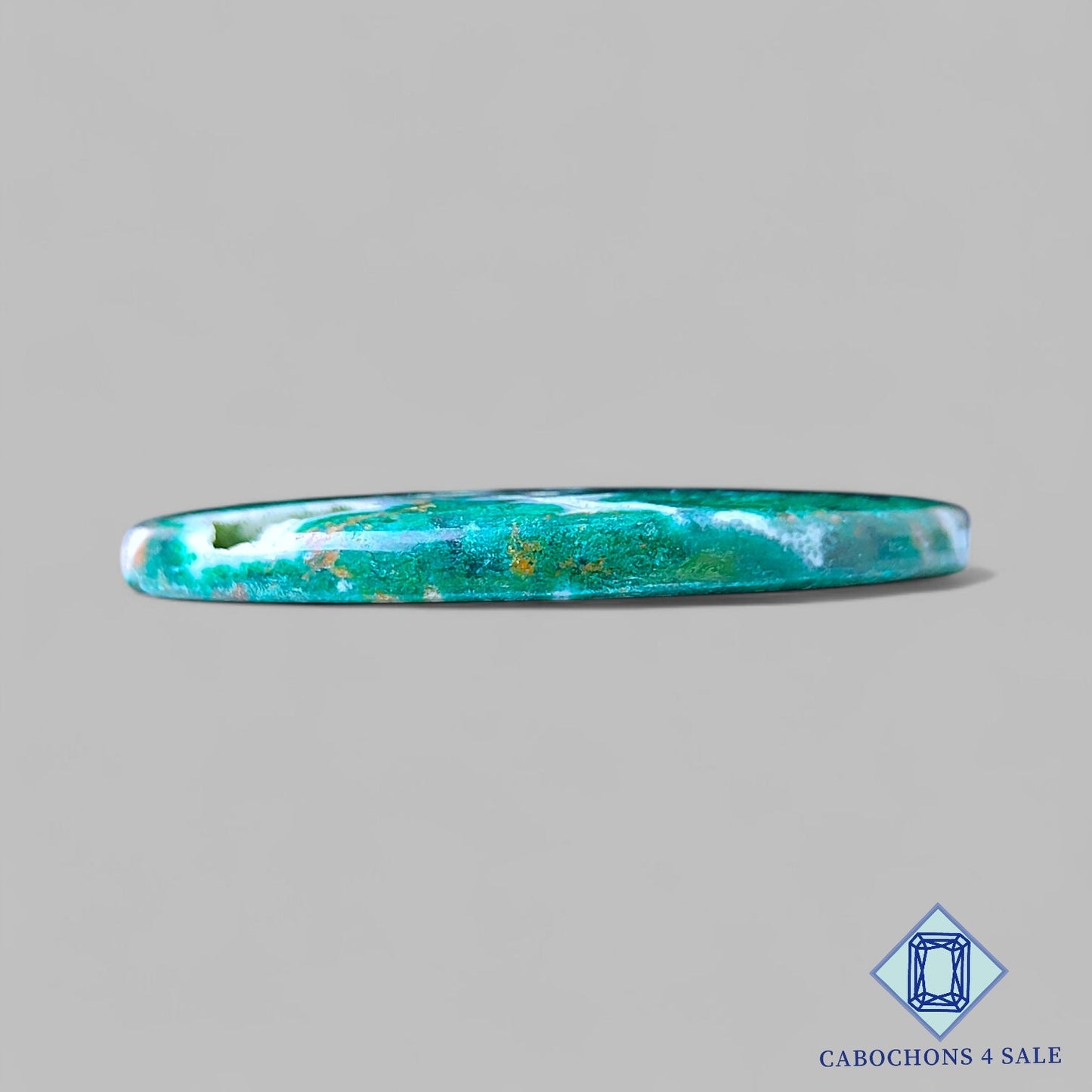 Malachite Chrysocolla Oval Druzy