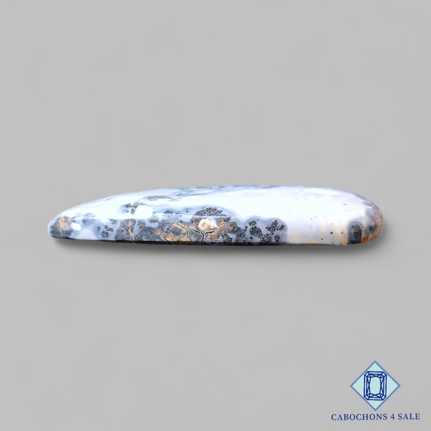 Natural Maligano Jasper Gemstone Pear Cabochons 47*28*6mm from Indonesia available for sale