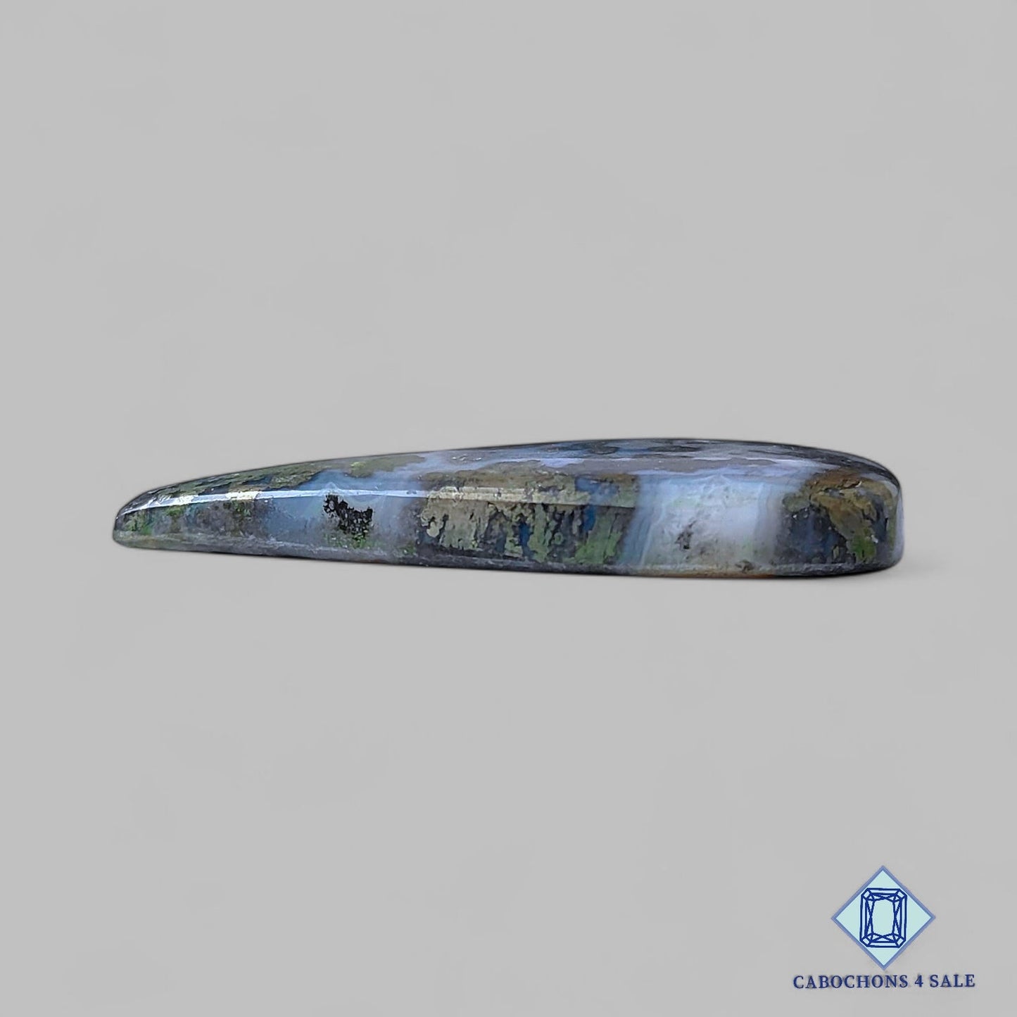 Natural Marcasite Gemstone Pear Cabochons 44*25*5mm from USA available for sale