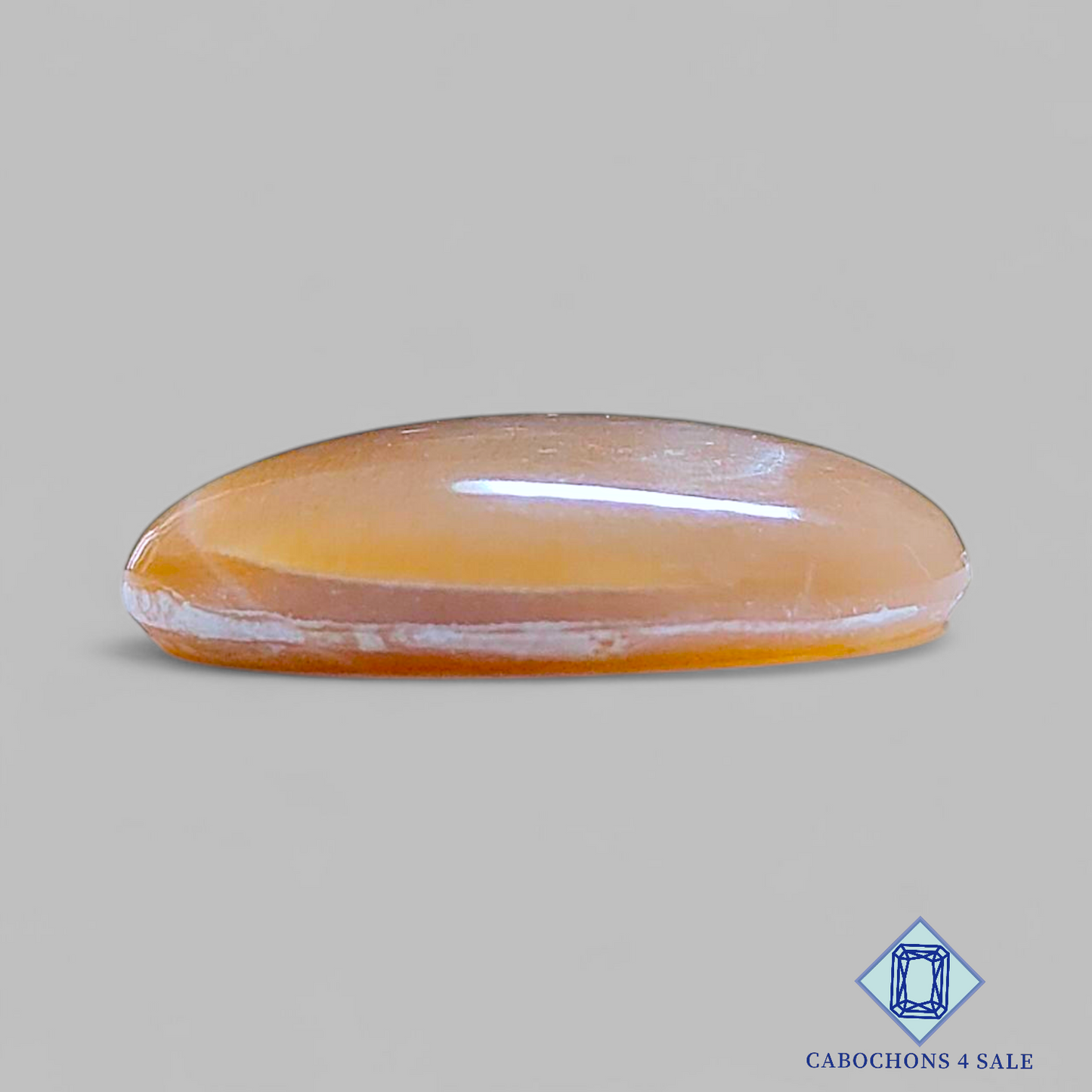 Cabujones ovalados de piedra solar con enrejado arcoíris de lluvia de meteoritos