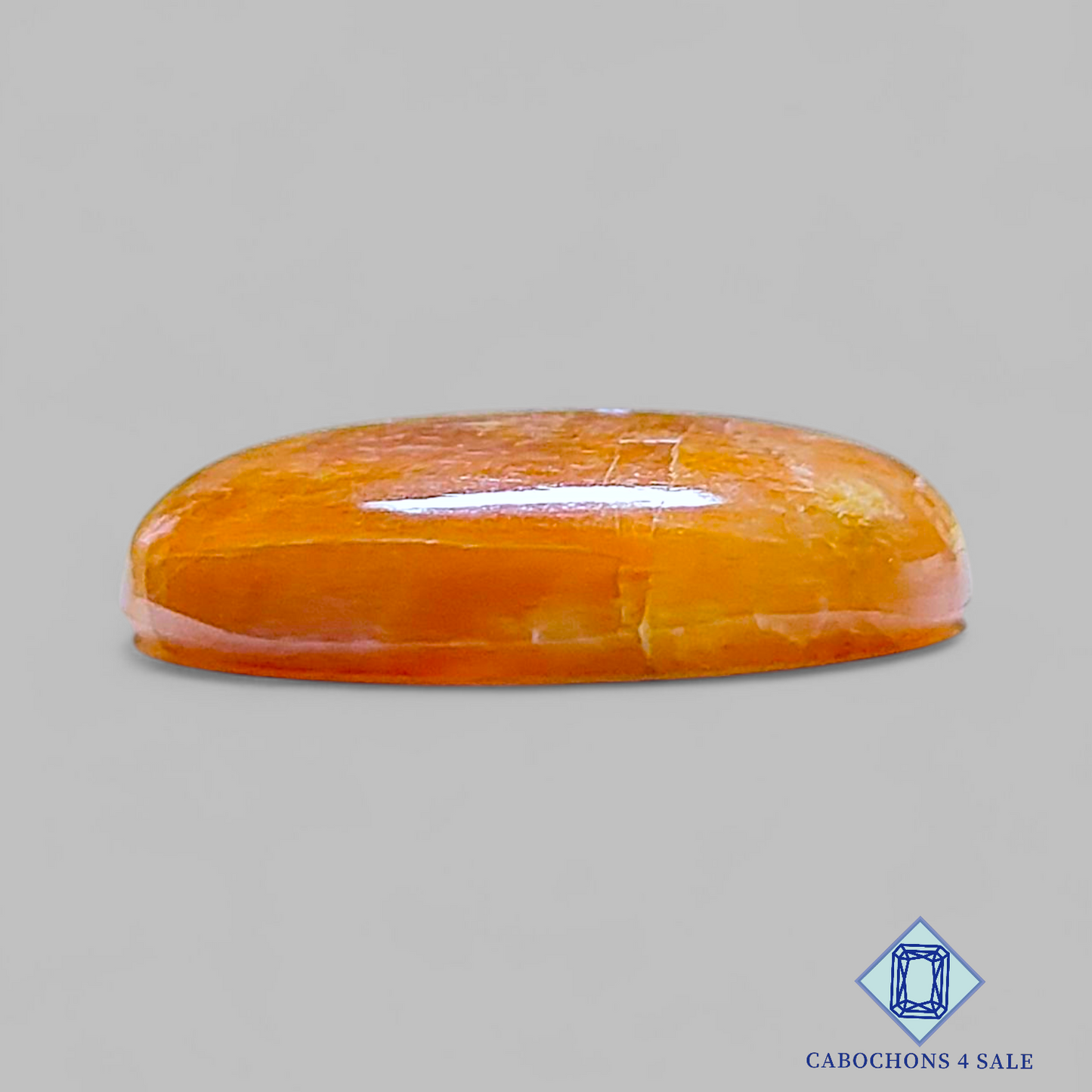 Cabujones redondos de piedra solar con enrejado arcoíris de lluvia de meteoritos