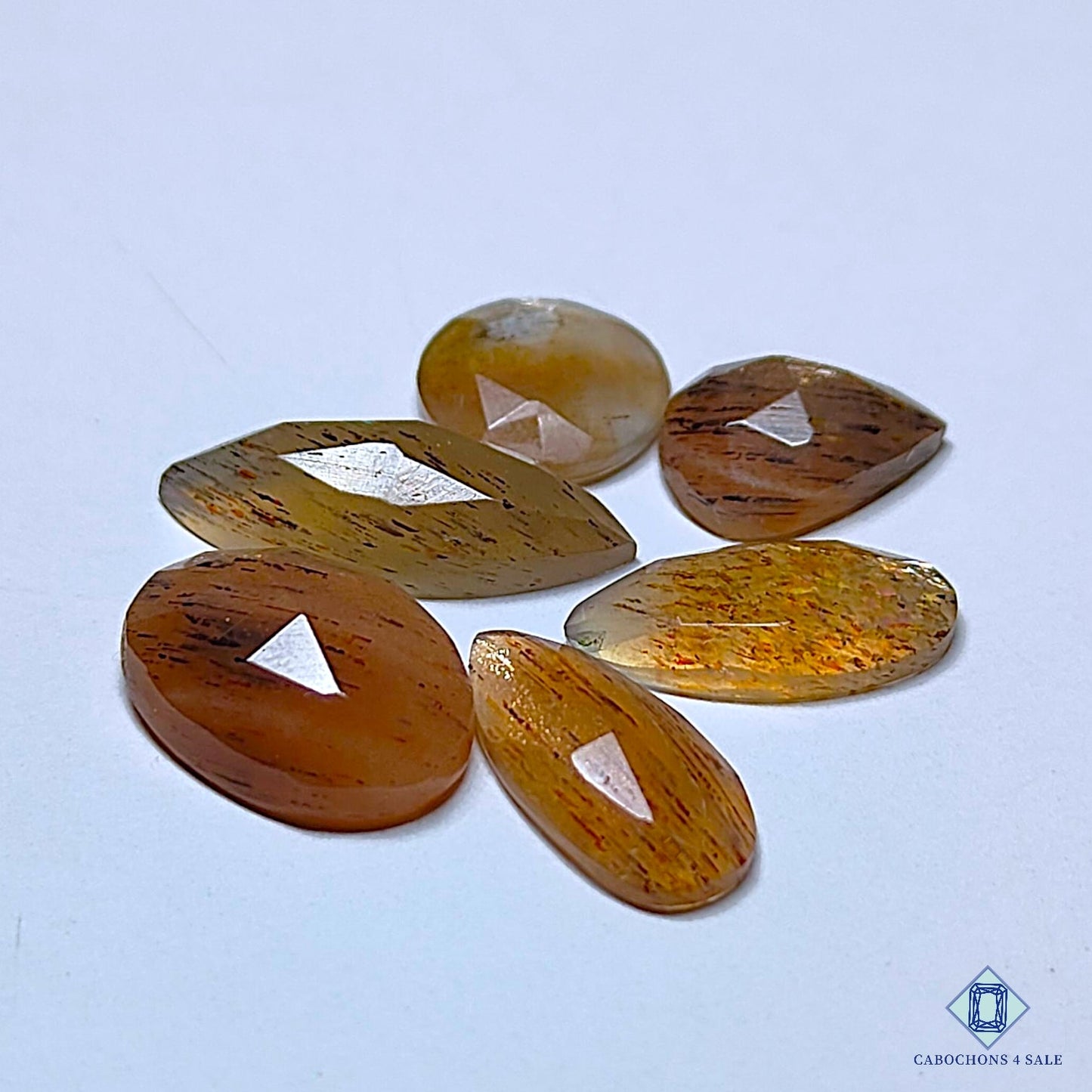 Meteor Shower Rainbow Lattice Sunstone