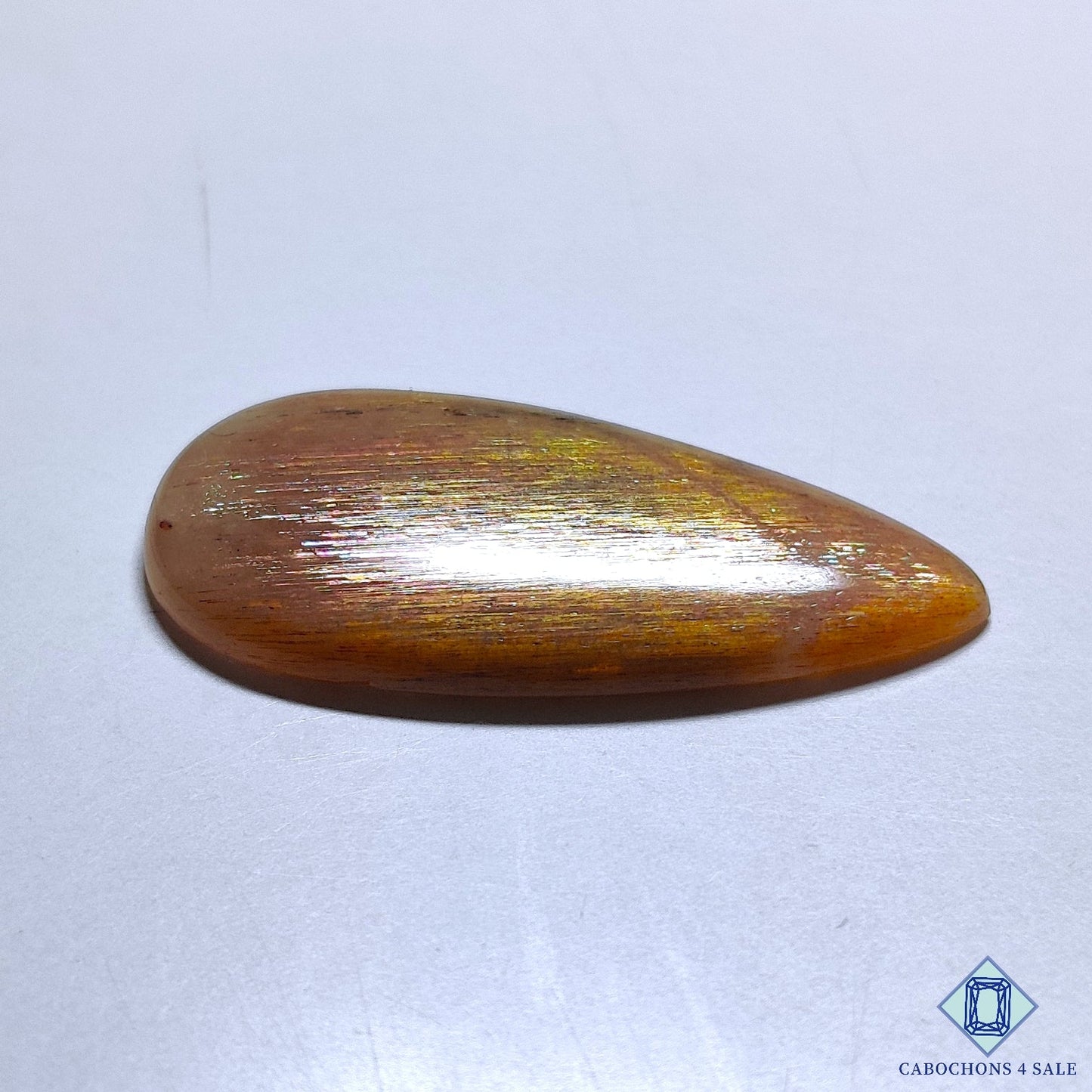 Meteor Shower Rainbow Lattice Sunstone