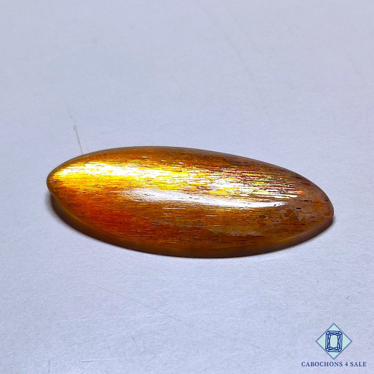 Meteor Shower Rainbow Lattice Sunstone