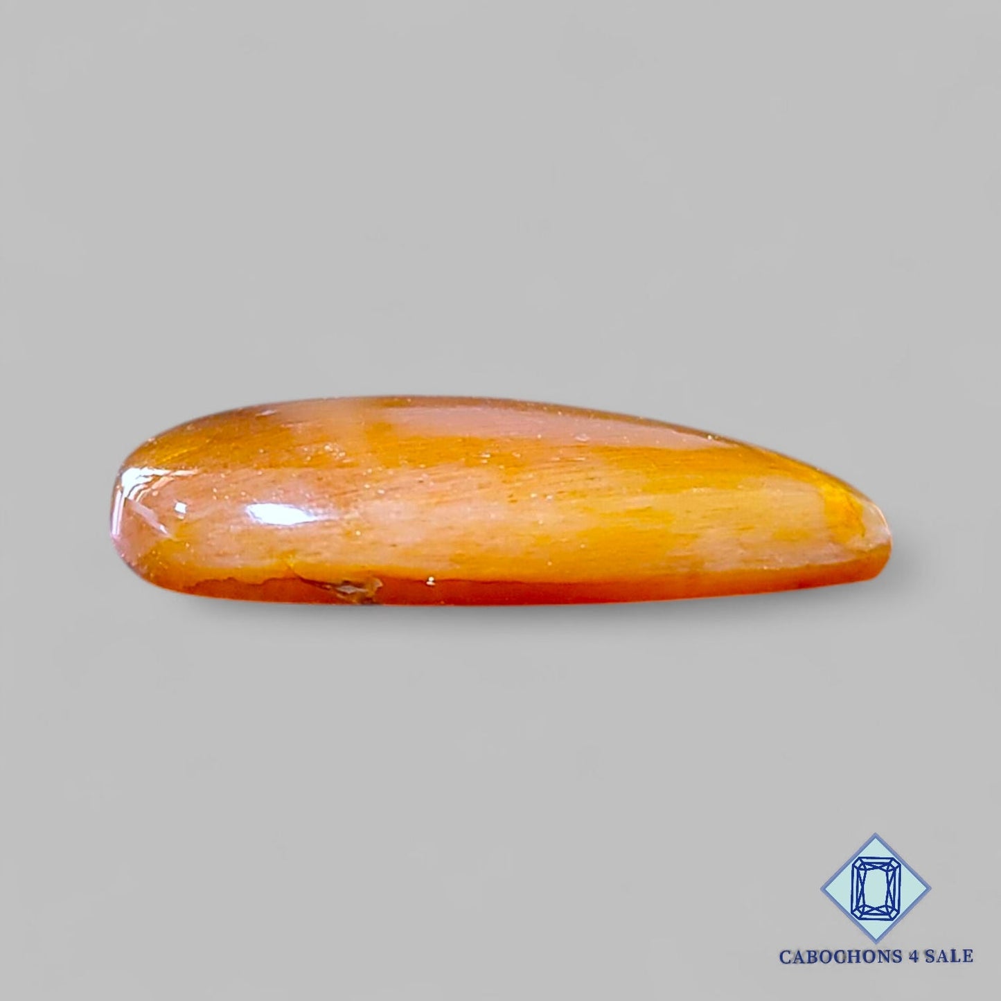 Natural Meteor Shower Rainbow Lattice Sunstone Gemstone Pear Cabochons 25*20*5mm from Australia available for sale