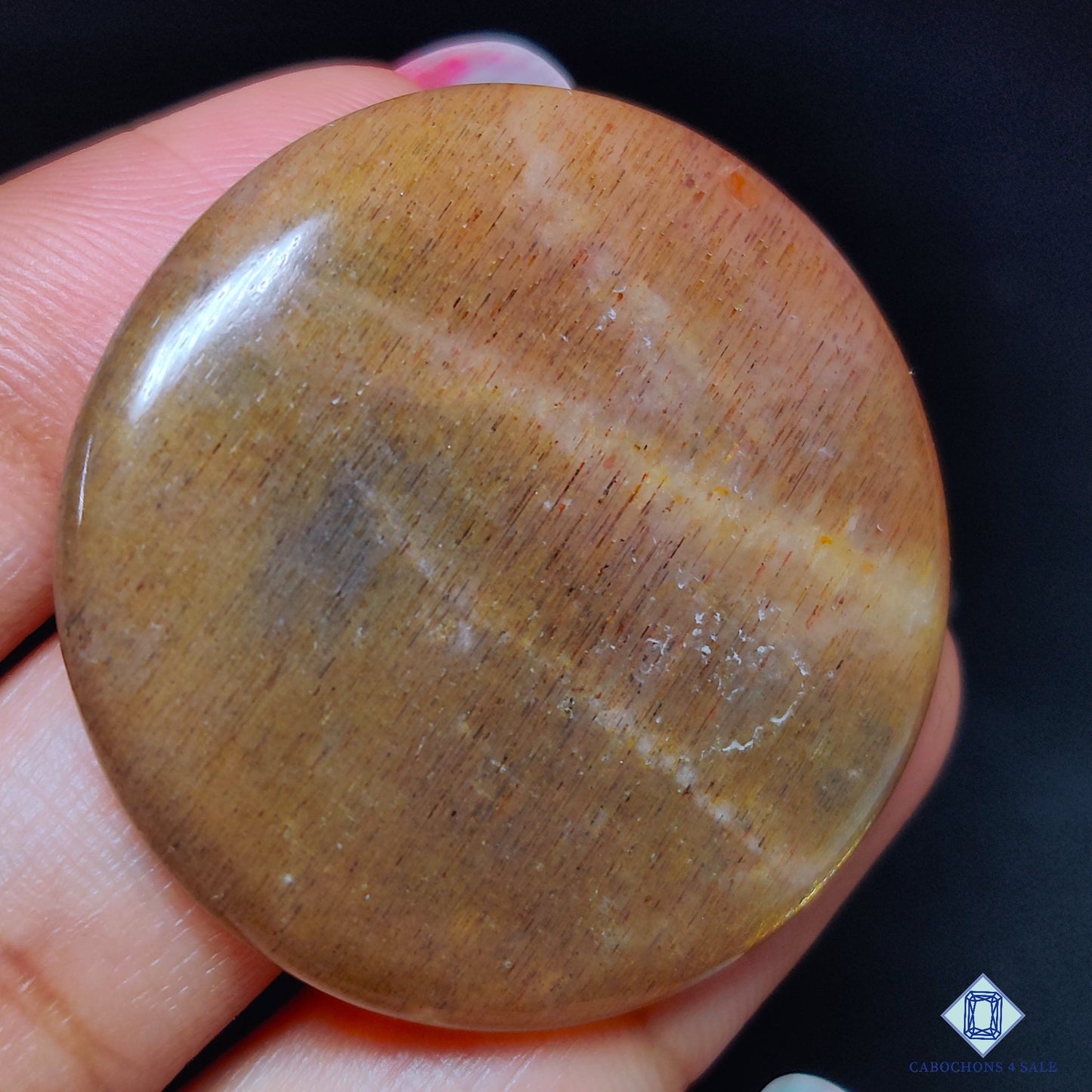 Meteor Shower Rainbow Lattice Sunstone