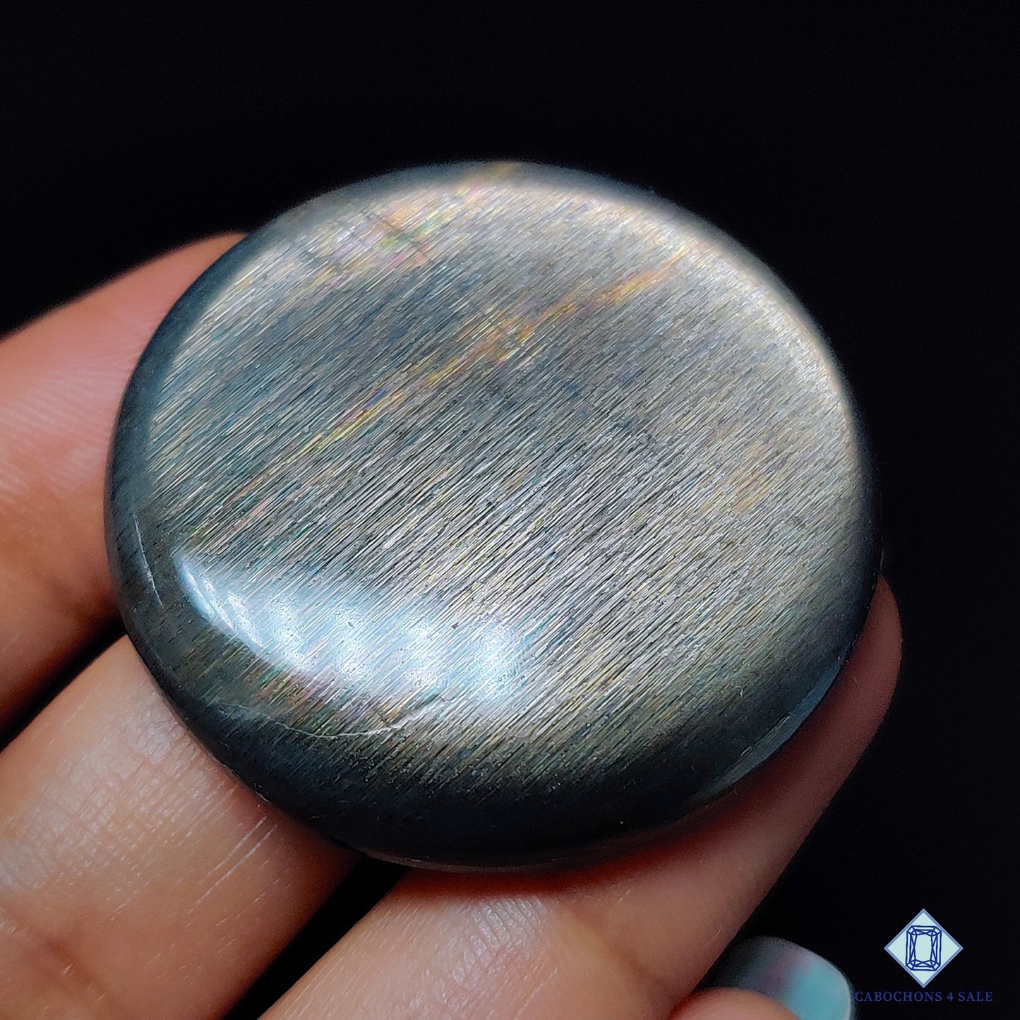 Meteor Shower Rainbow Lattice Sunstone