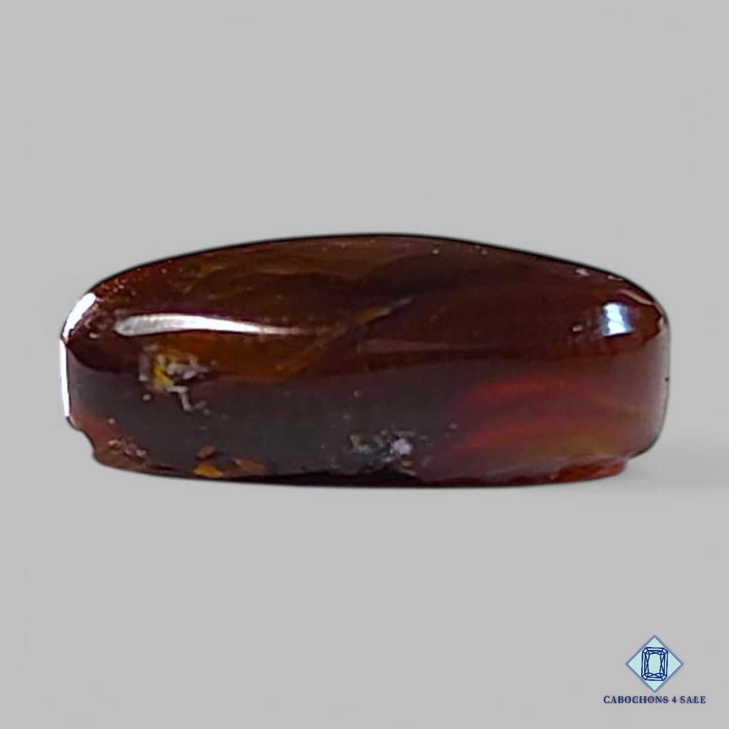 Natural Mexican Fire Agate Gemstone Fancy Cabochons 13*11*4mm from Mexico available for sale