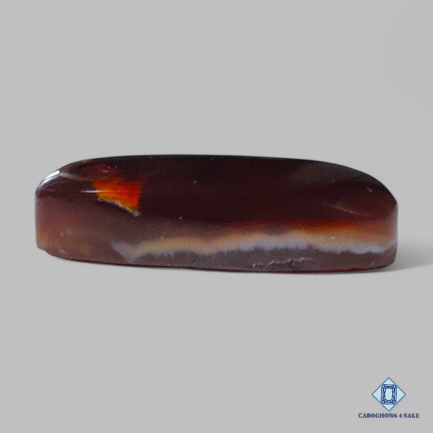 Natural Mexican Fire Agate Gemstone Fancy Cabochons 21*11*6mm from Mexico available for sale