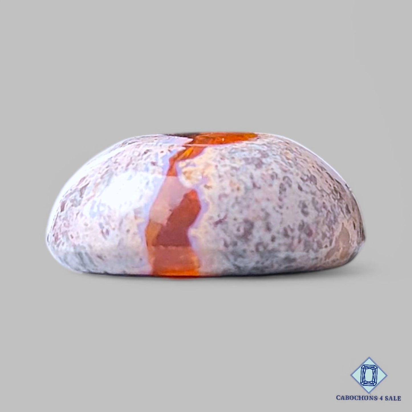 Natural Mexican Fire Opal Gemstone Oval Cabochons 18*15*7mm from Mexico available for sale