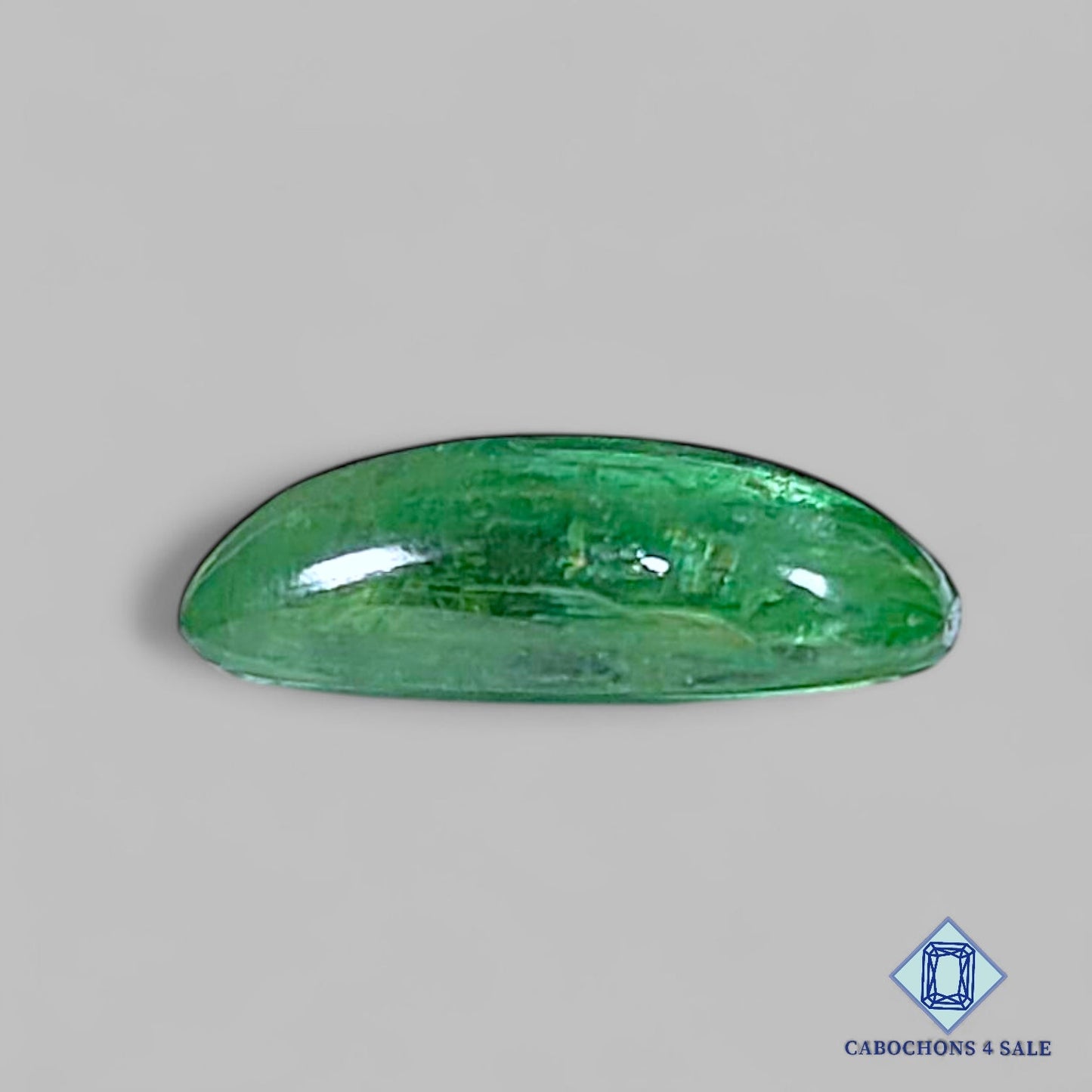 Natural Mint Kyanite Gemstone Rectangle Cabochons 13*7*4mm from Brazil available for sale