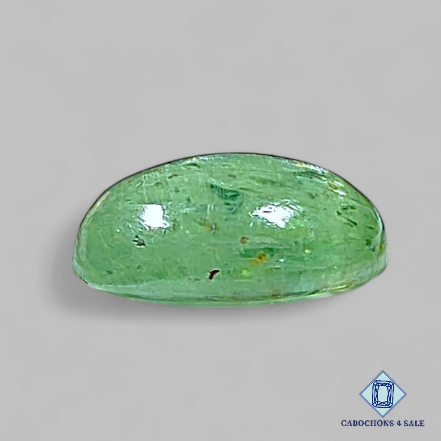 Natural Mint Kyanite Gemstone Oval Cabochons 12*8*5mm from Brazil available for sale