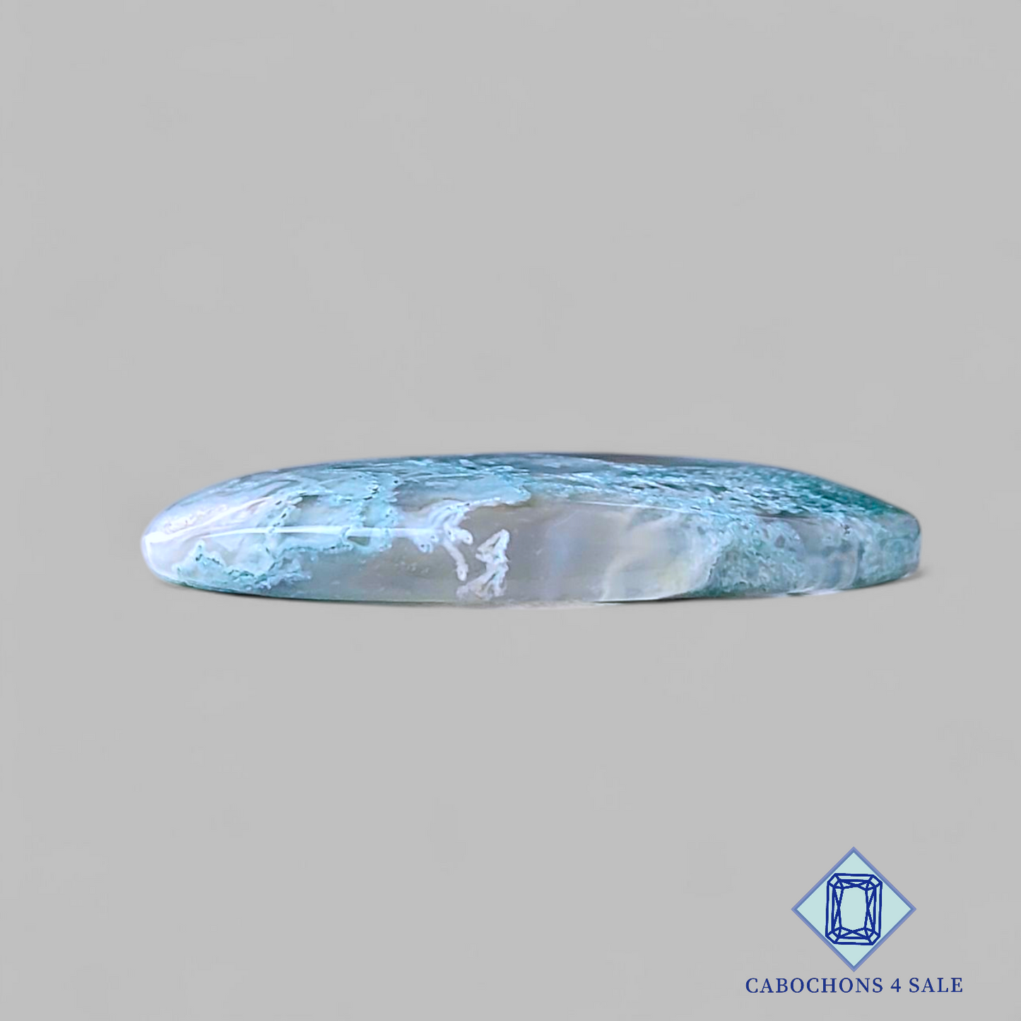 Moss Agate Oval Cabochons 27*19*4mm