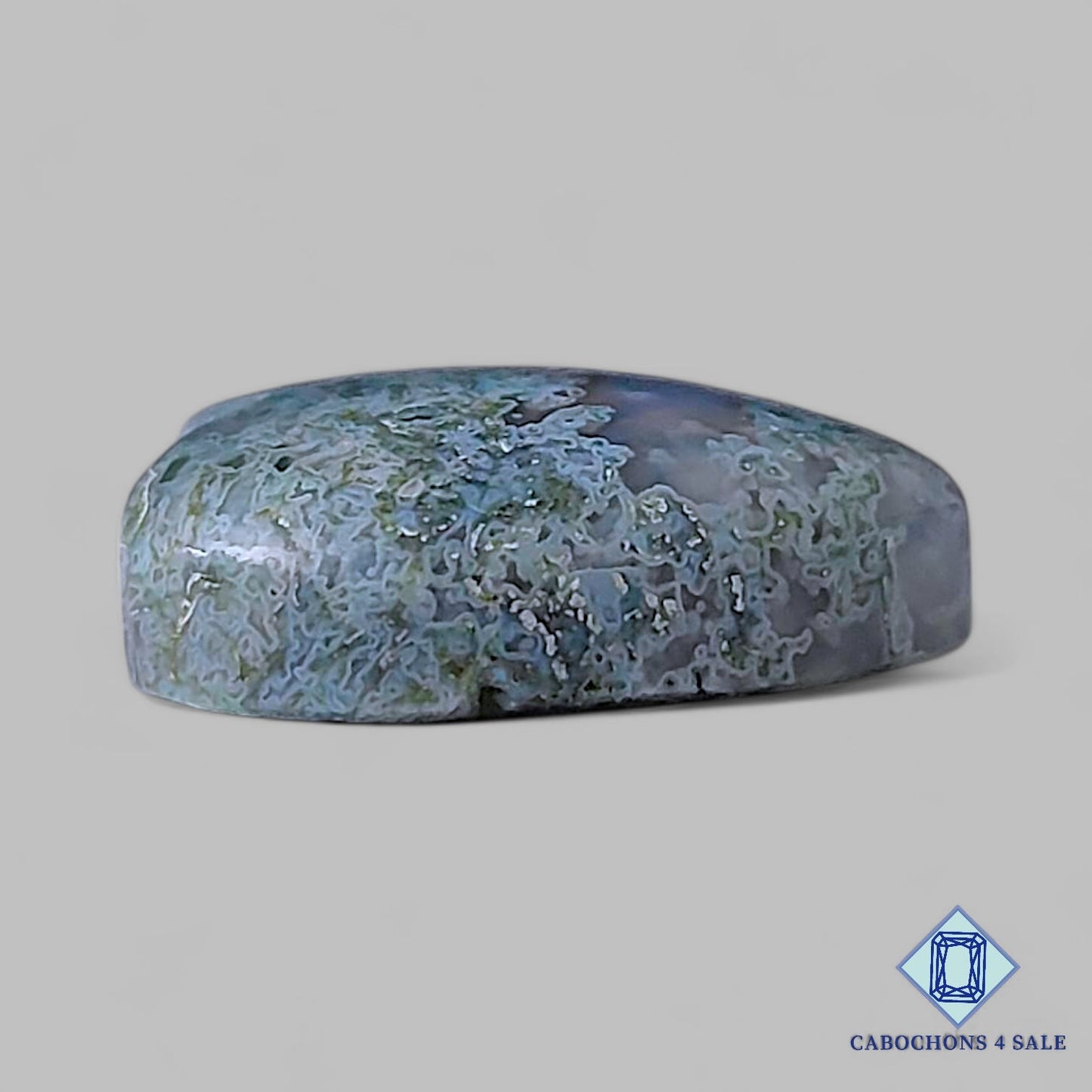 Natural Moss Agate Gemstone Heart Carvings 21*23*7mm from USA available for sale