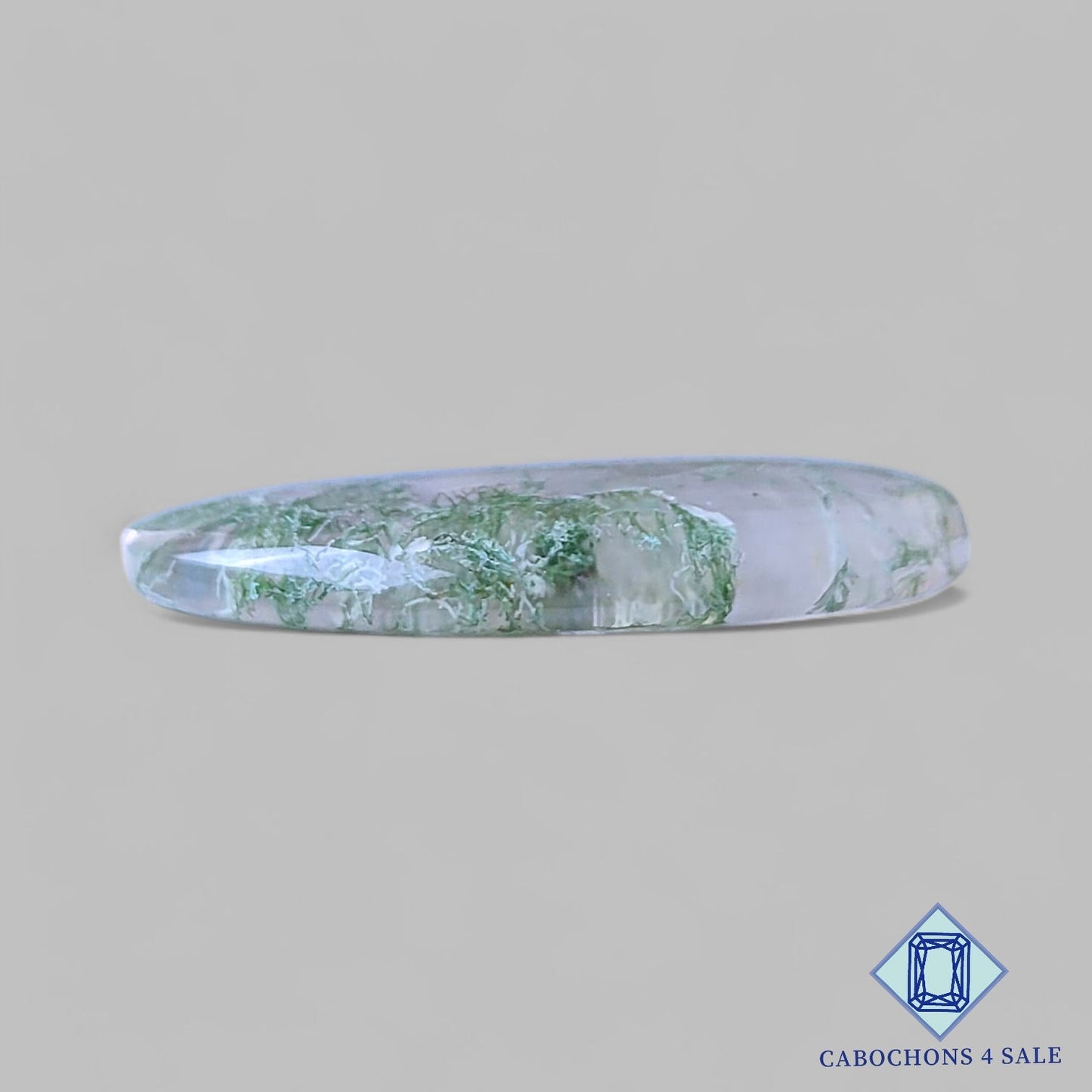 Cabujones de fantasía de ágata musgosa