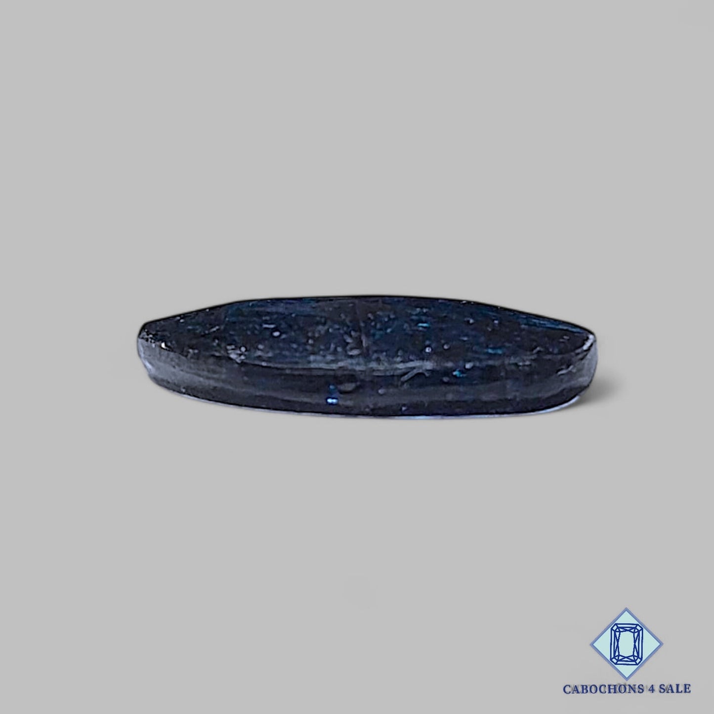 Natural Moss Teal Blue Kyanite Gemstone Fancy Rose Cut 15*9*3mm from Brazil available for sale