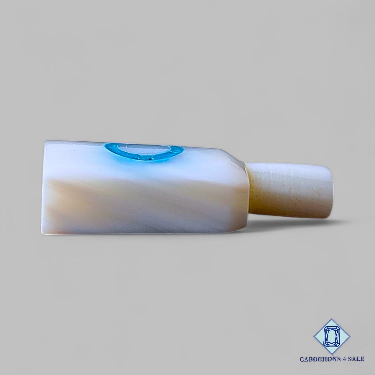 Natural Mother Of Pearl Gemstone Bottle Carvings 22*10*5mm from Australia available for sale