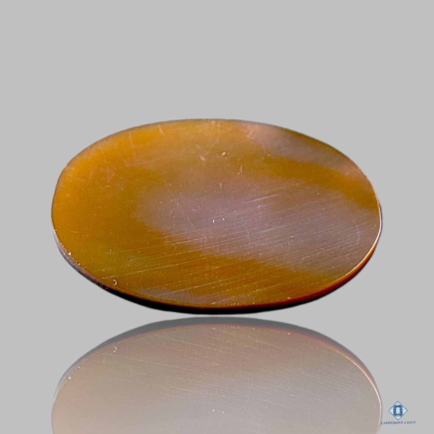 Cabujones ovalados de nácar