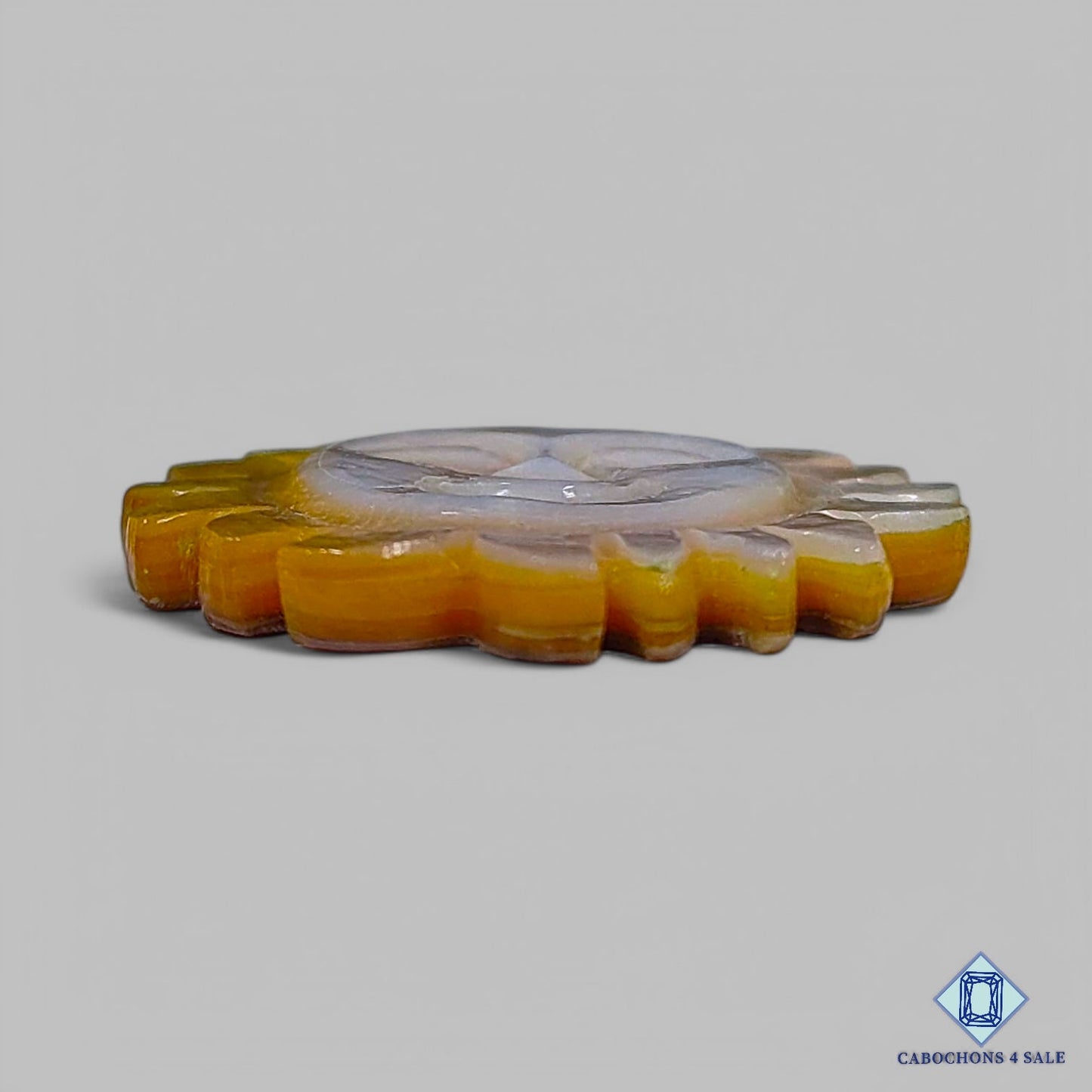 Natural Mother of Pearl Gemstone Fancy Cabochons 27*4mm from Philippines available for sale