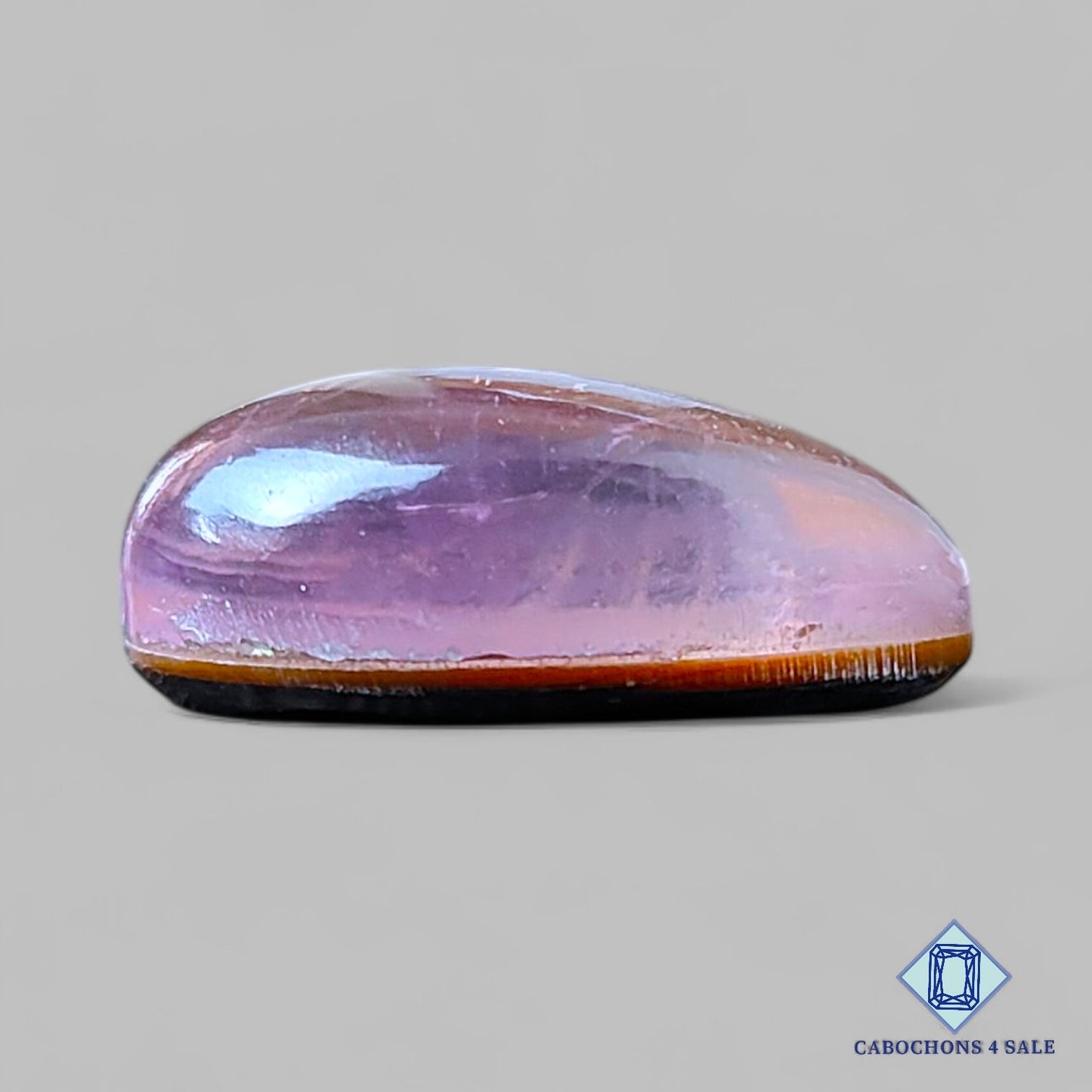Mother of Pearl + Amethyst Doublet Gemstone Pear Doublets 20*13*8mm available for sale