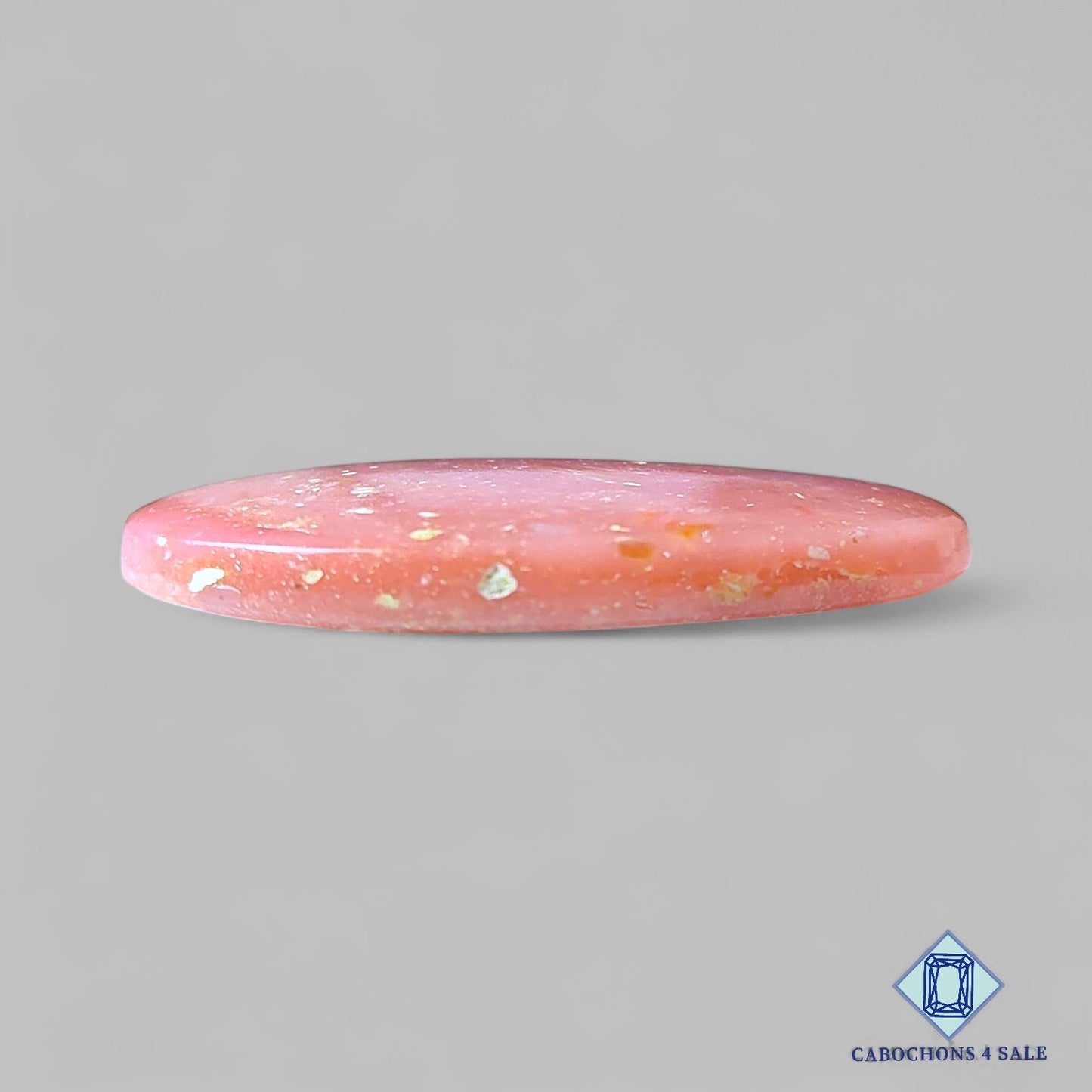 Natural Pink Opal Gemstone Oval Cabochons 43*31*6mm from Peru available for sale