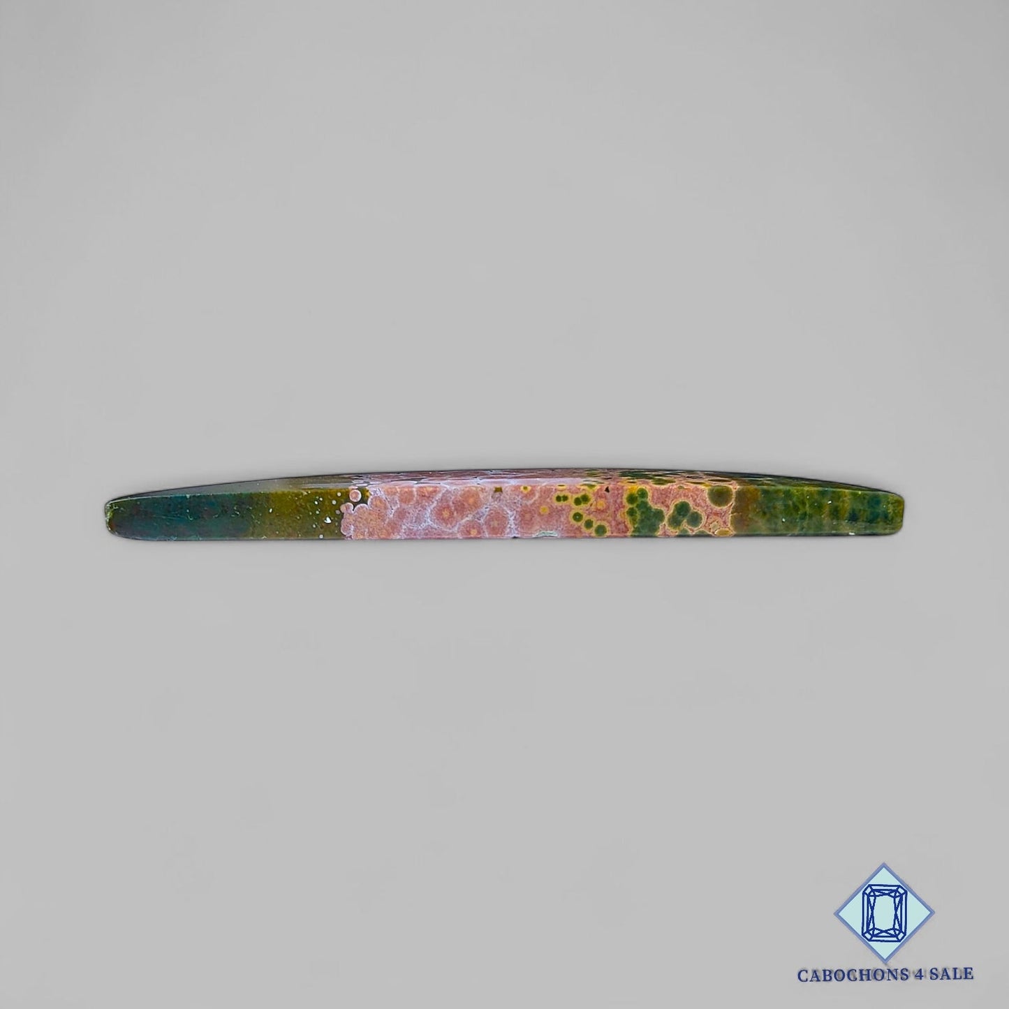 Natural Ocean Jasper Gemstone Fancy Cabochons 87*31*6mm from Madagascar available for sale