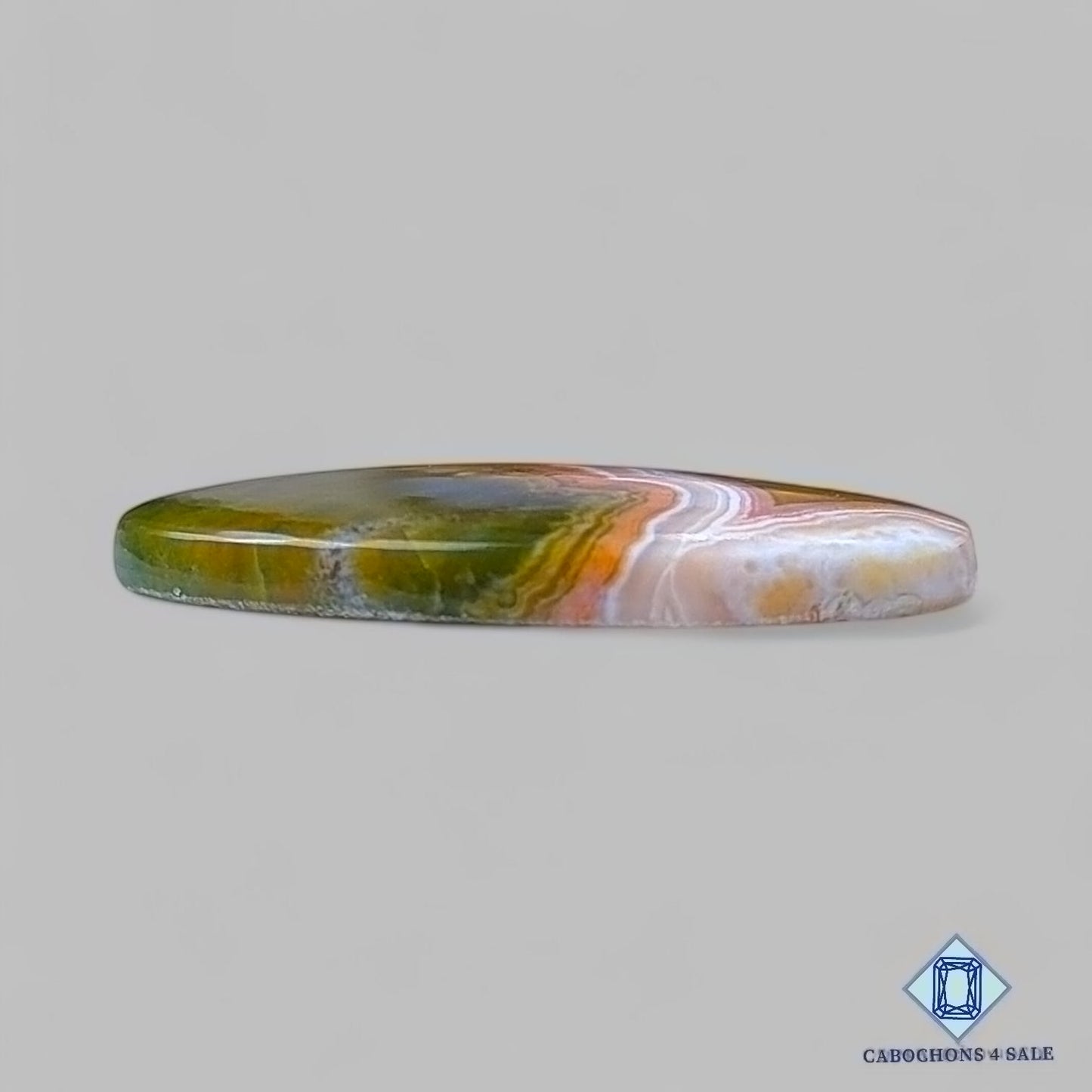 Natural Ocean Jasper Gemstone Oval Cabochons 29*16*4mm from Madagascar available for sale