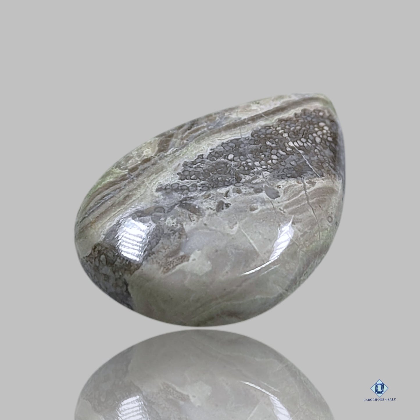 Ocean Jasper Pear Cabochons