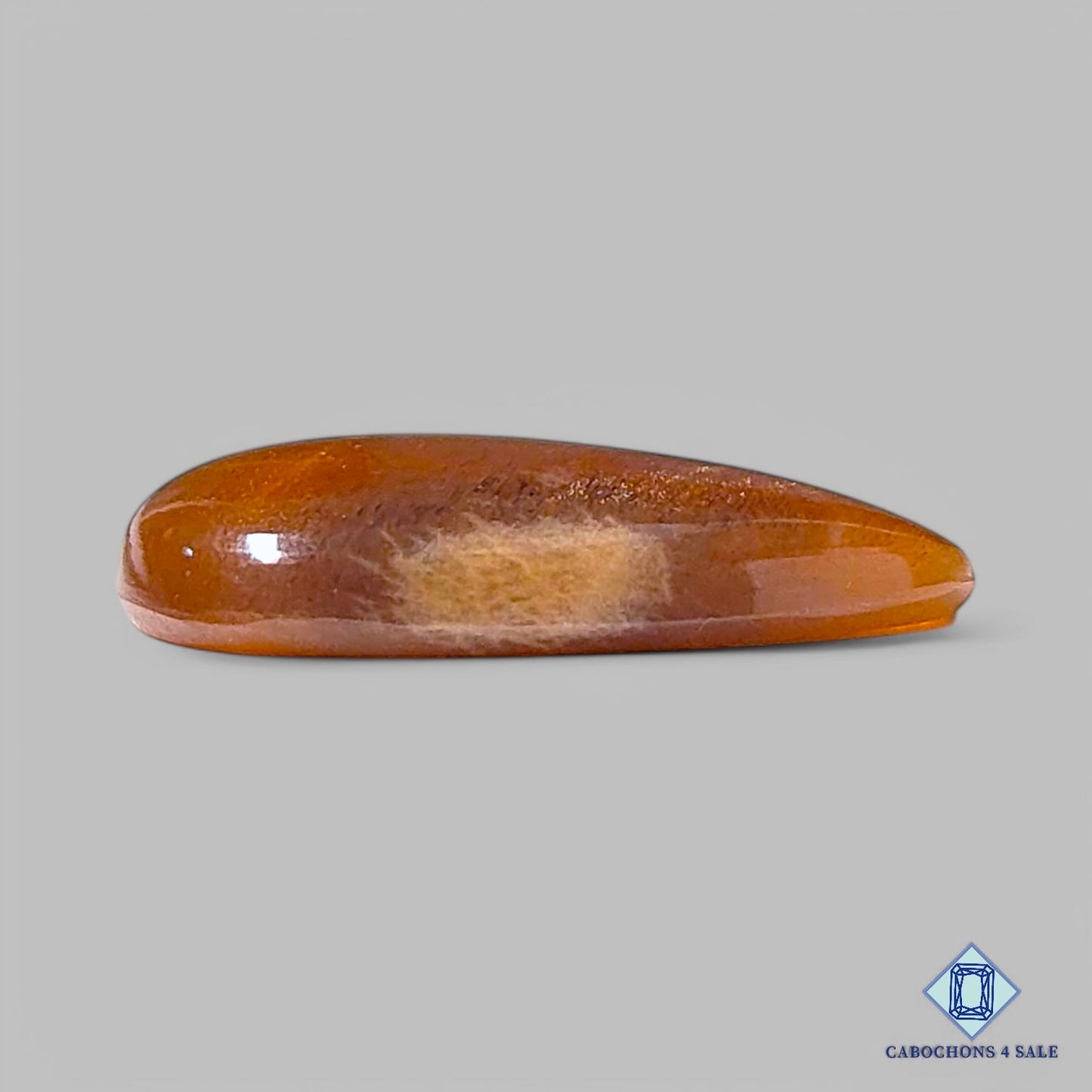 Cabujones de piedra solar de Oregón natural en forma de pera, 31 x 23 x 6 mm, de EE. UU., disponibles para la venta.