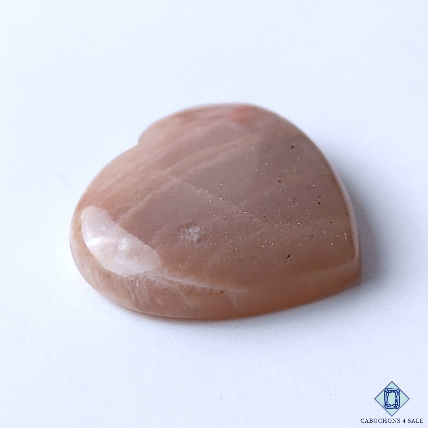 Peach Moonstone With Sunstone