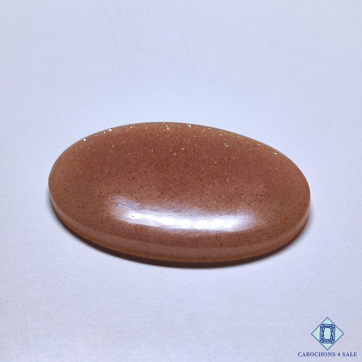 Peach Moonstone with Sunstone