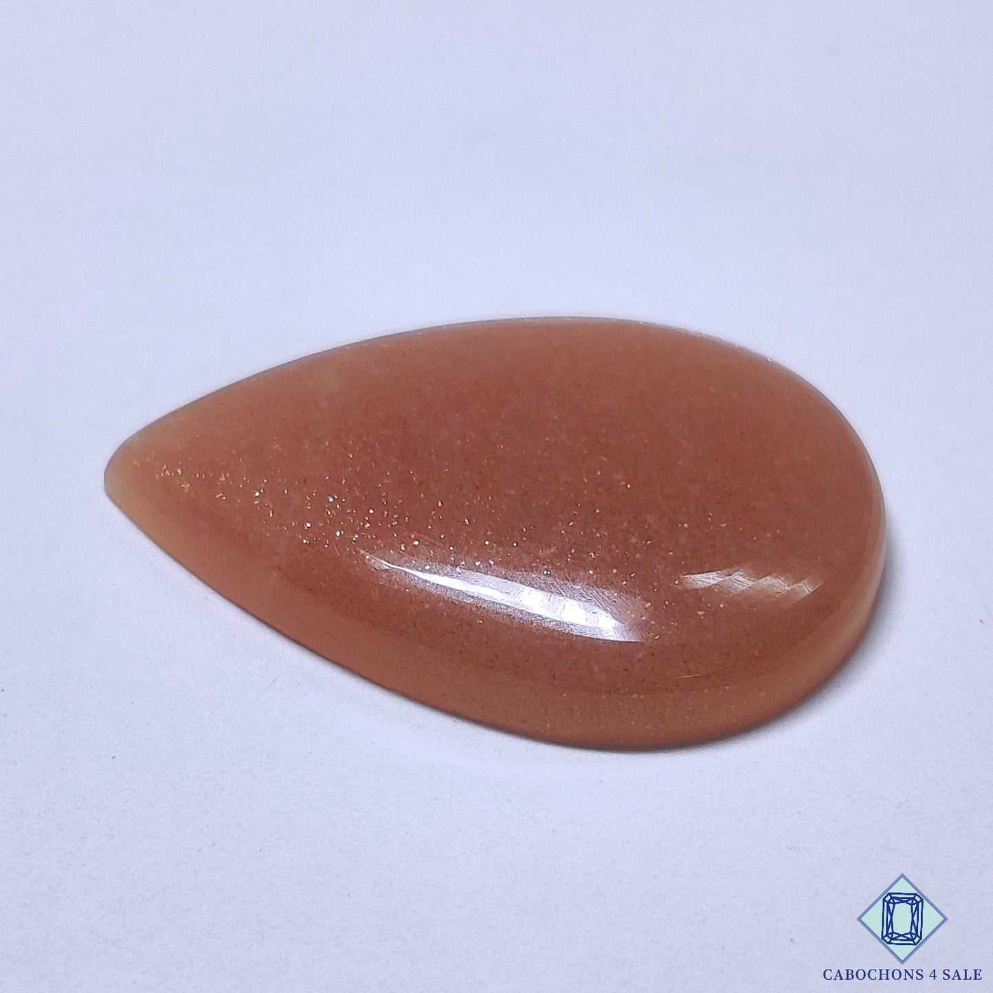 Peach Moonstone with Sunstone