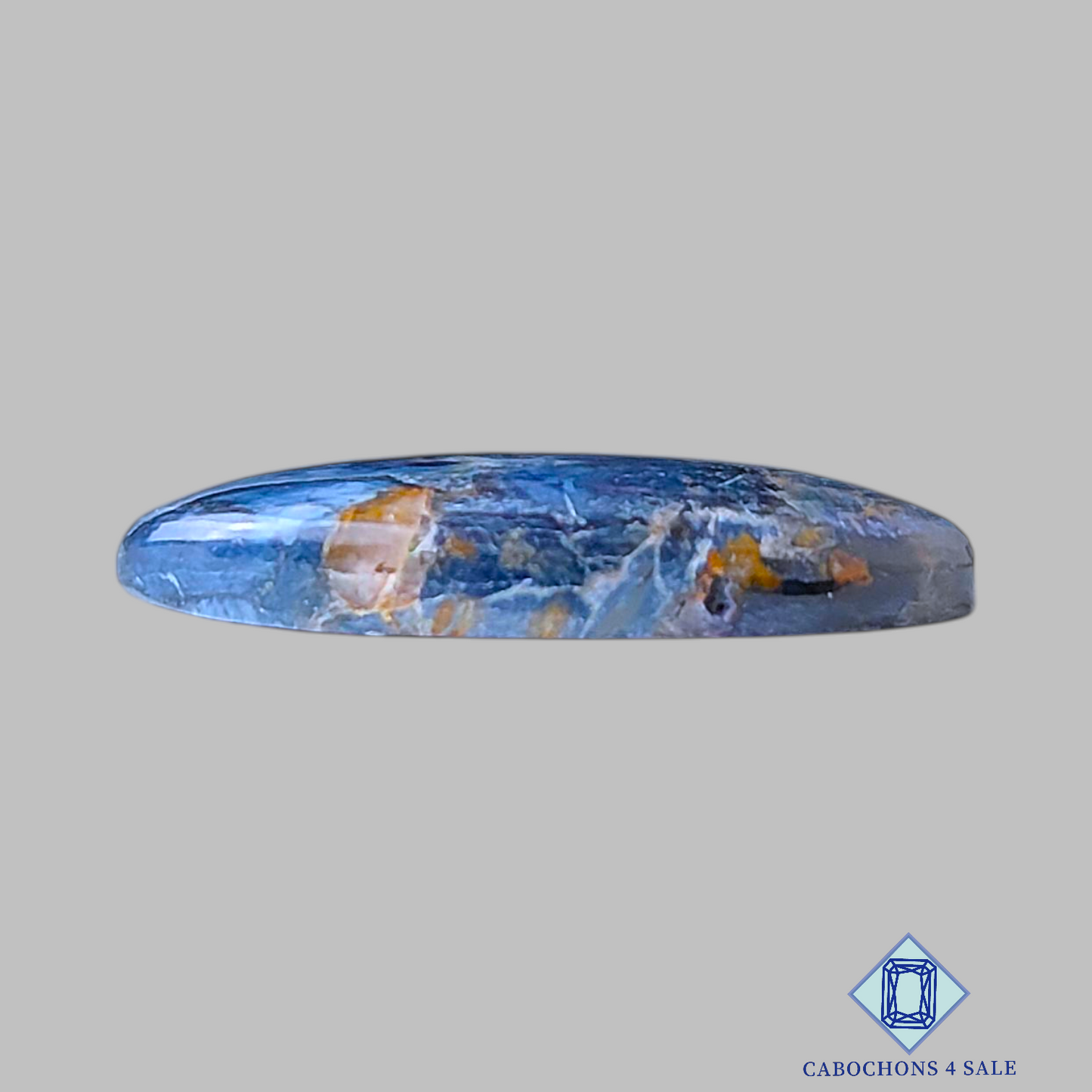 Cabujones ovalados de pietersita