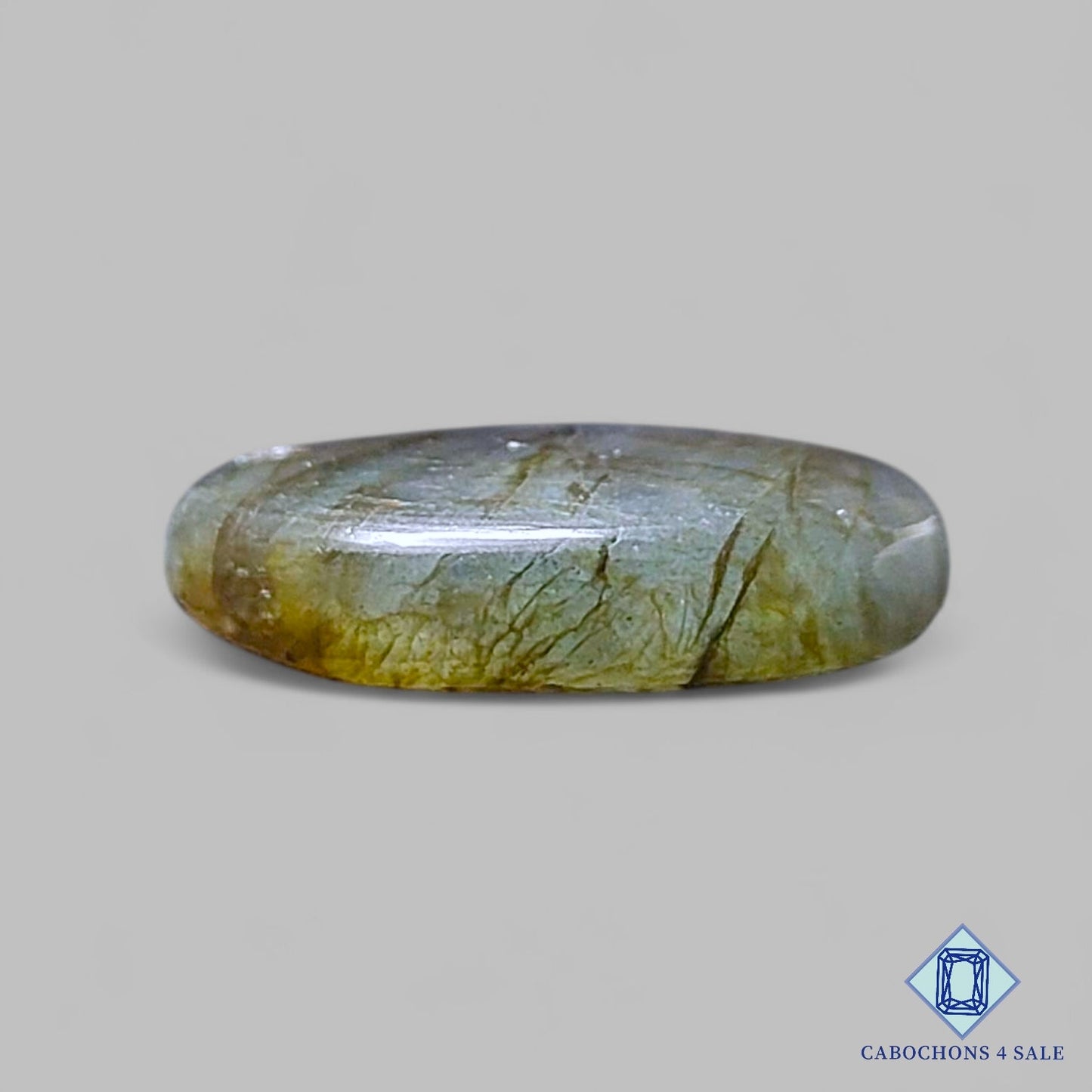 Natural Pink Labradorite Gemstone Round Cabochons 22*5mm from Madagascar available for sale