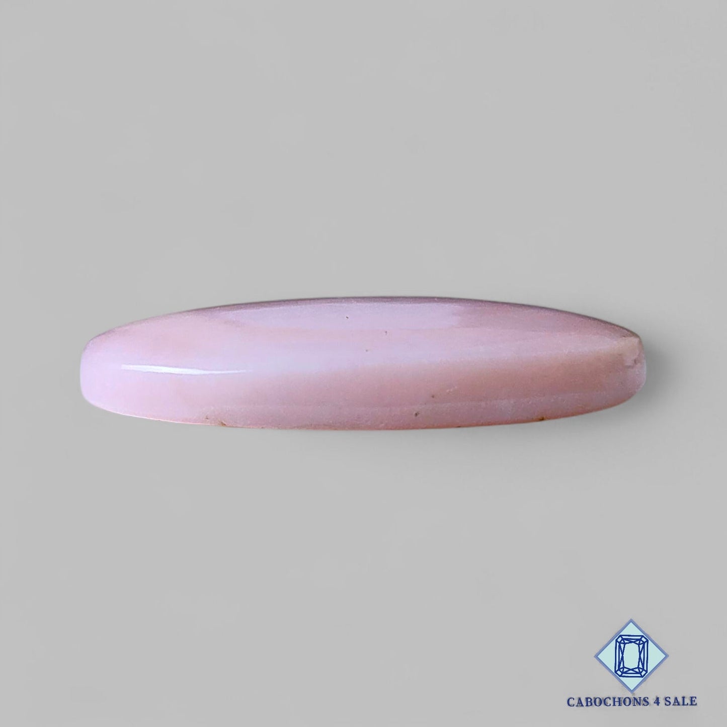 Natural Pink Opal Gemstone Oval Cabochons 38*26*6mm from Peru available for sale