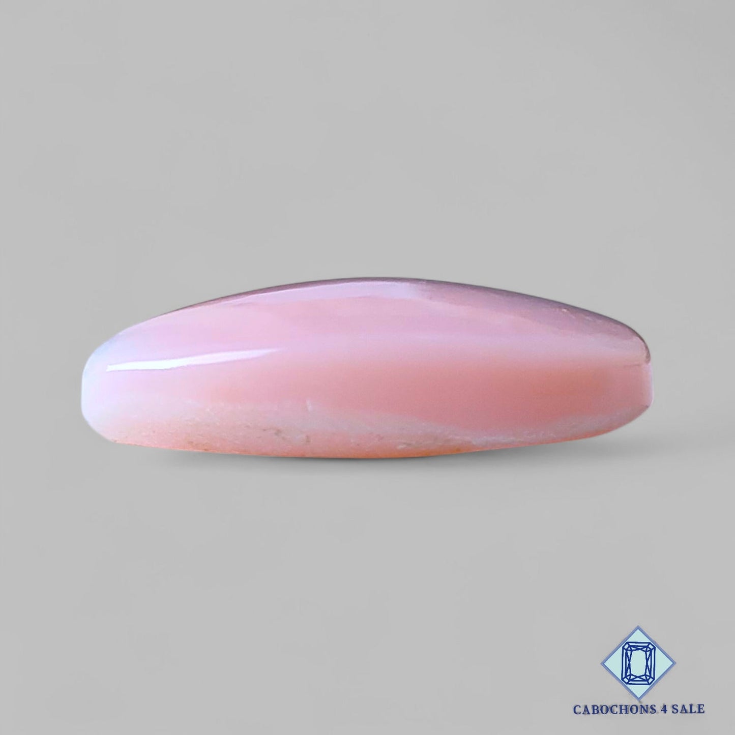 Natural Pink Opal Gemstone Pear Cabochons 28*21*7mm from Peru available for sale