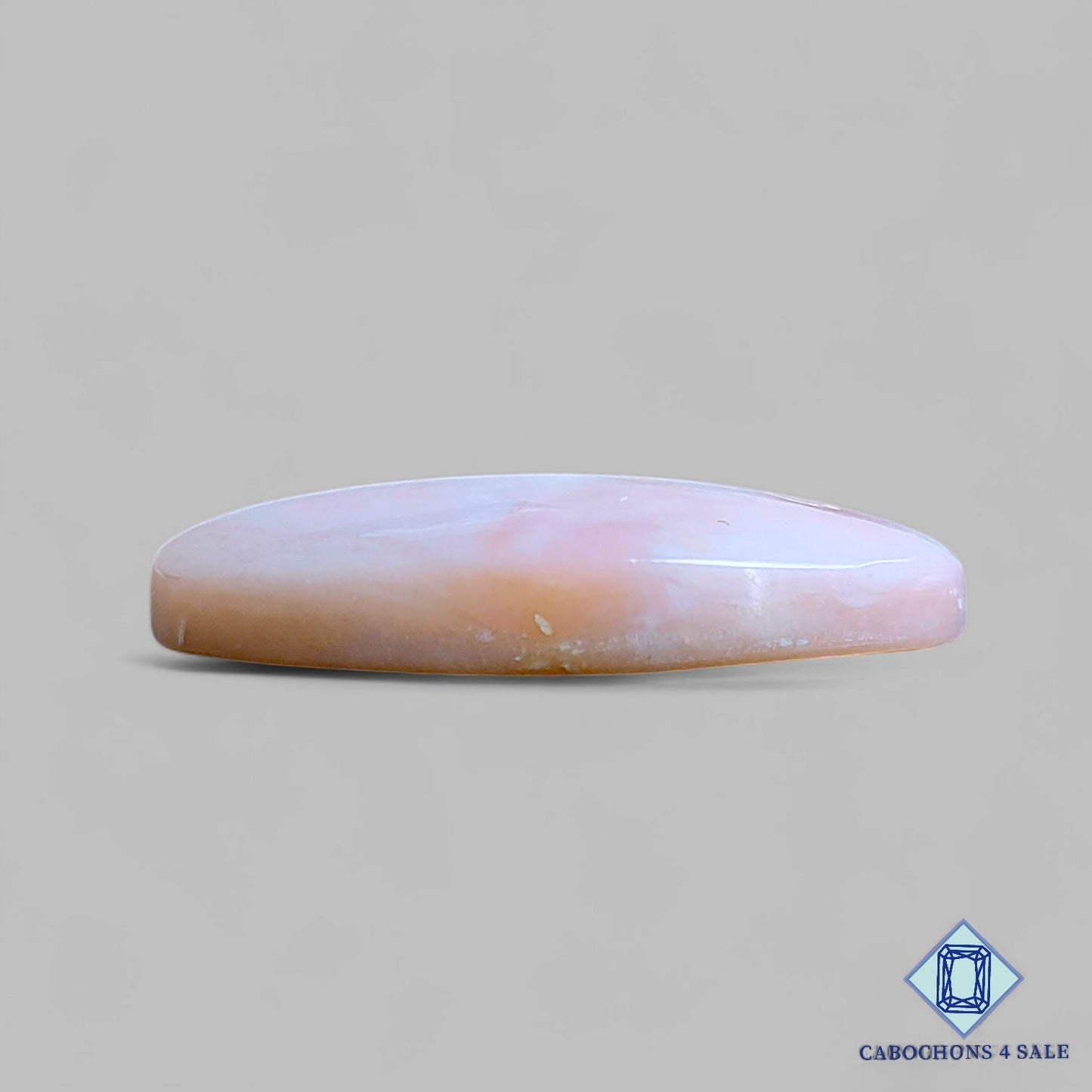 Natural Pink Opal Gemstone Oval Cabochons 34*23*7mm From Peru available for sale
