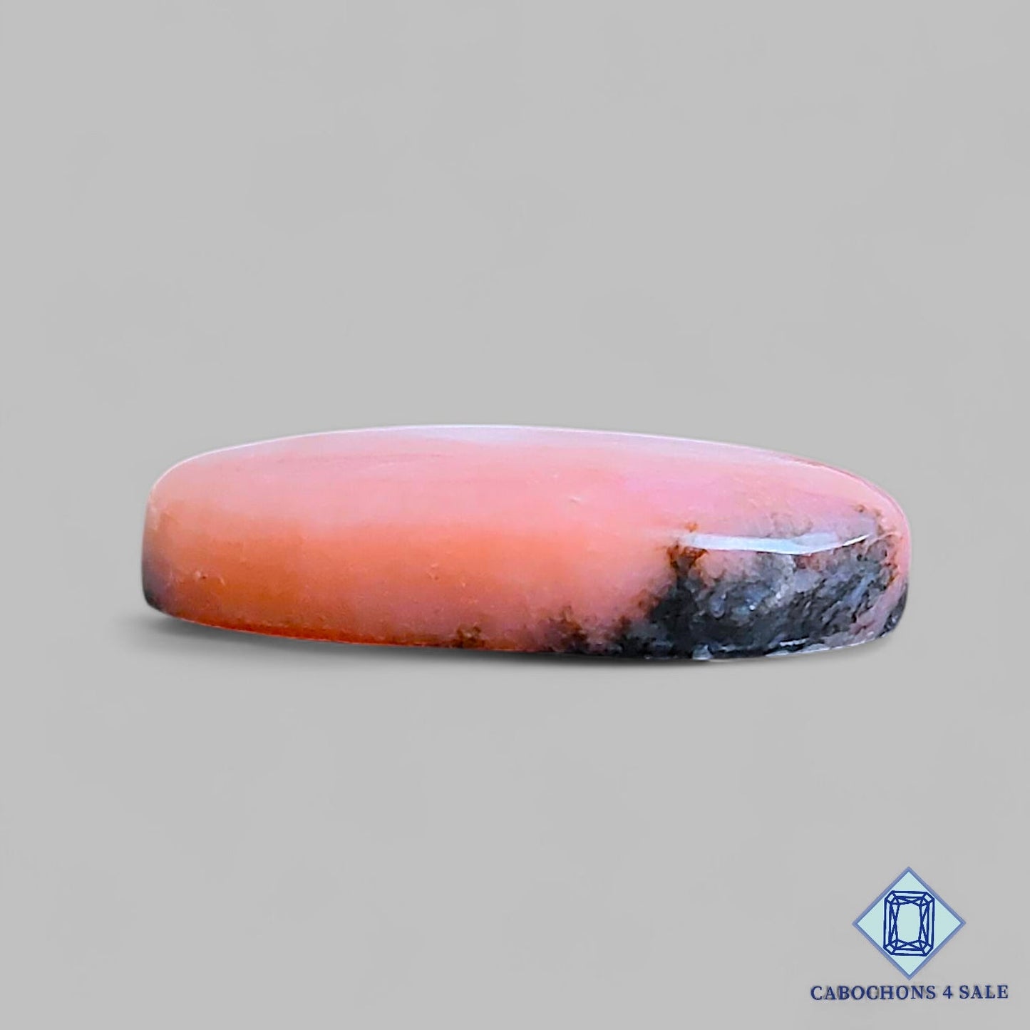 Natural Pink Opal Gemstone Oval Cabochons 24*15*5mm From Peru available for sale