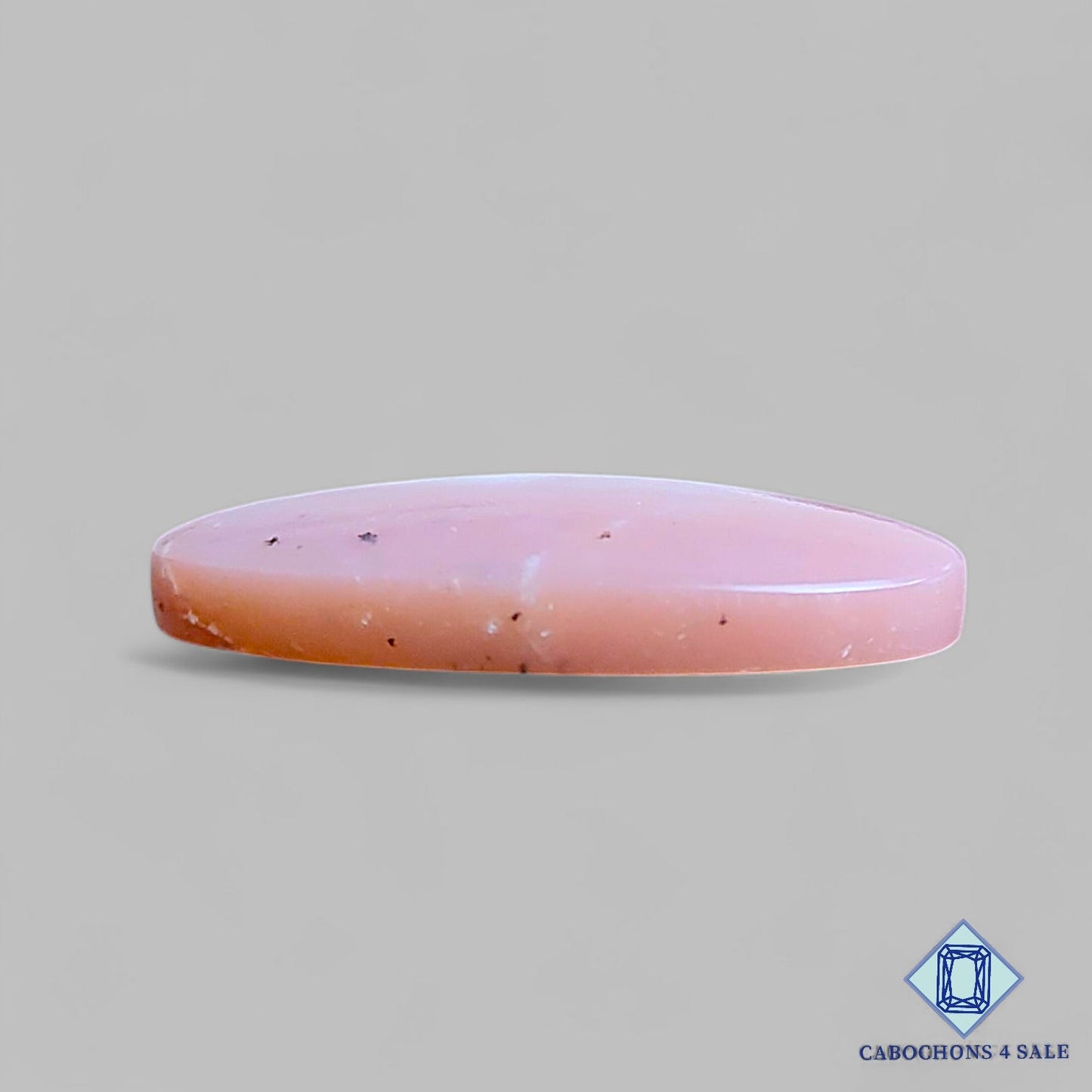Natural Pink Opal Gemstone Oval Cabochons 26*15*4mm From Peru available for sale