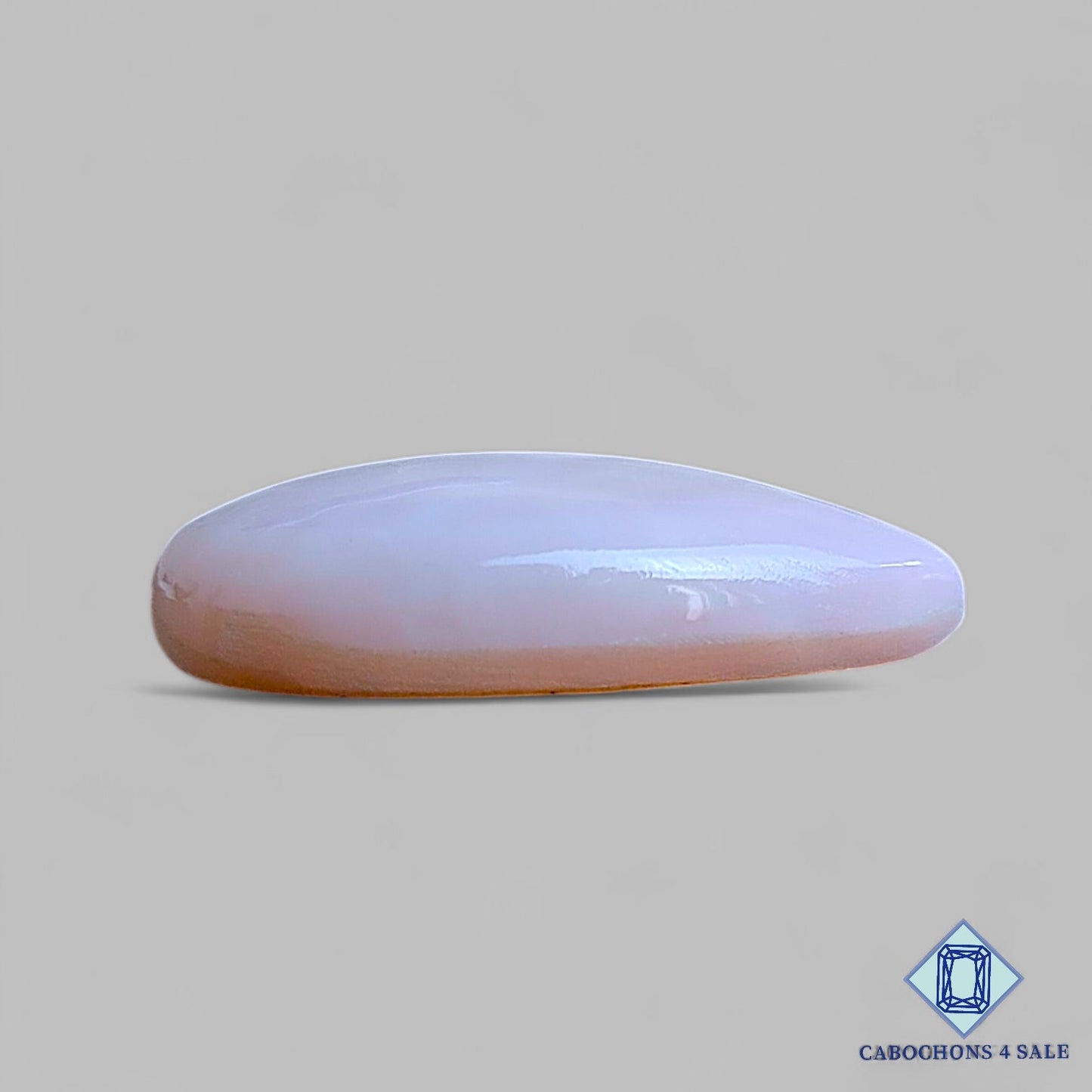 Natural Pink Opal Gemstone Pear Cabochons 33*25*8mm From Peru available for sale