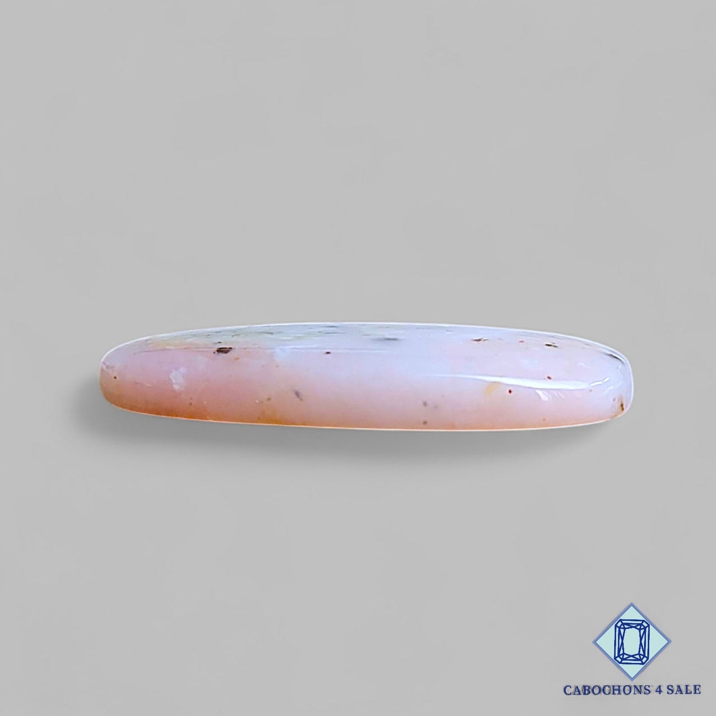 Natural Pink Opal Gemstone Oval Cabochons 27*14*4mm From Peru available for sale