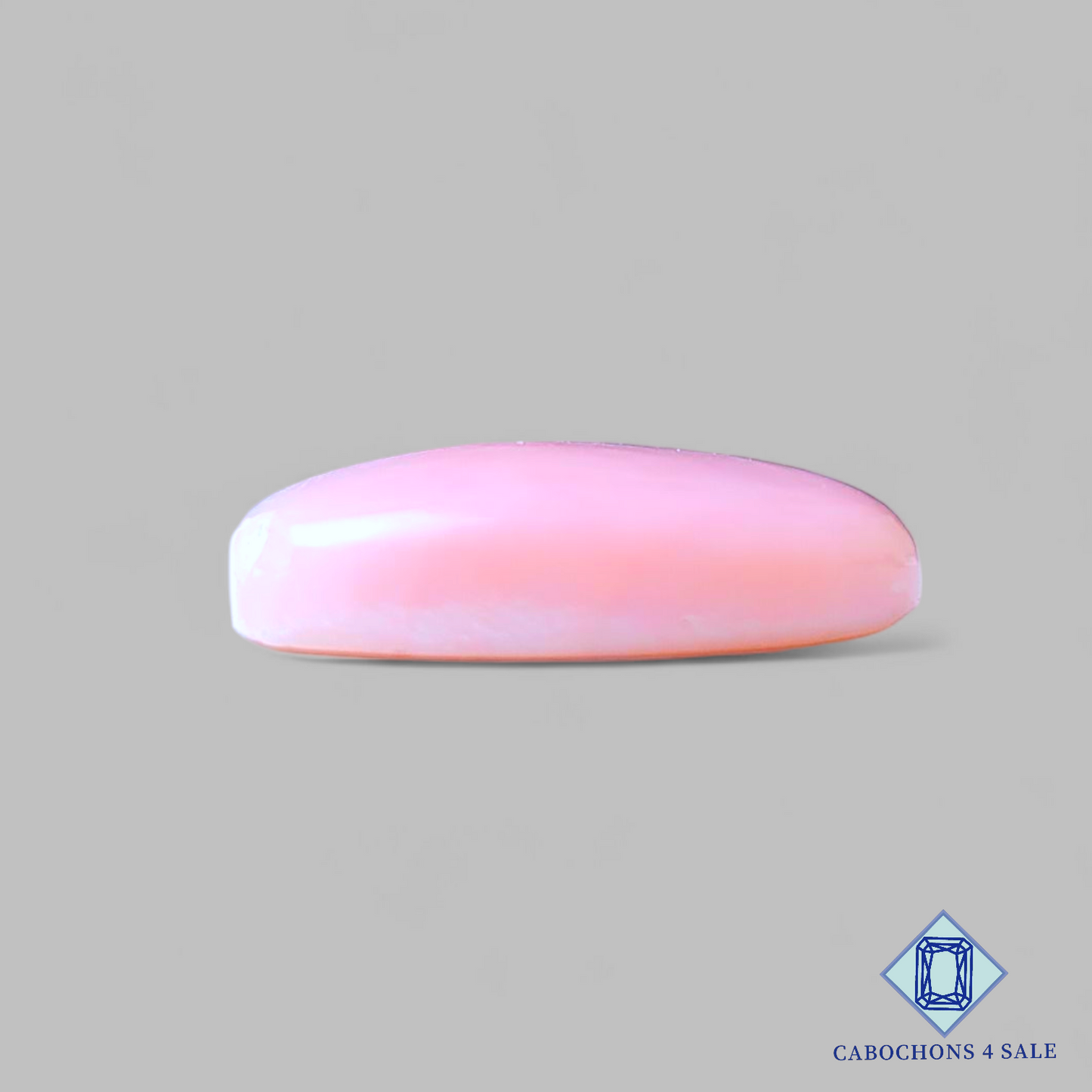 Cabujones ovalados de ópalo rosa
