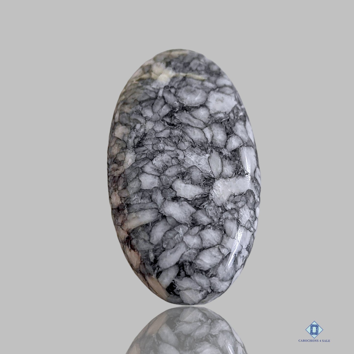 Cabujones ovalados de pinolito