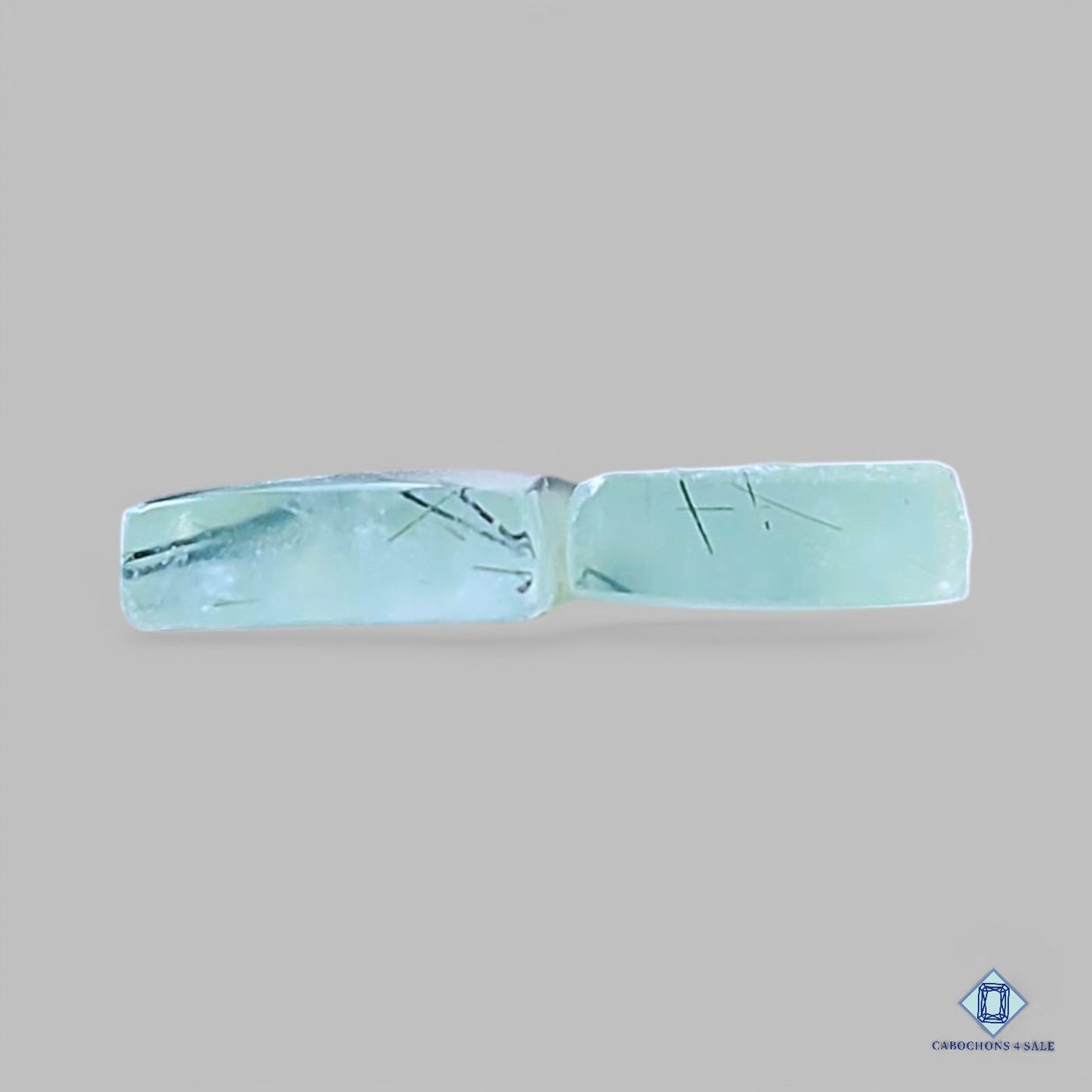 Natural Prehnite Gemstone Fancy Pairs 31*8*3mm from South Africa available for sale