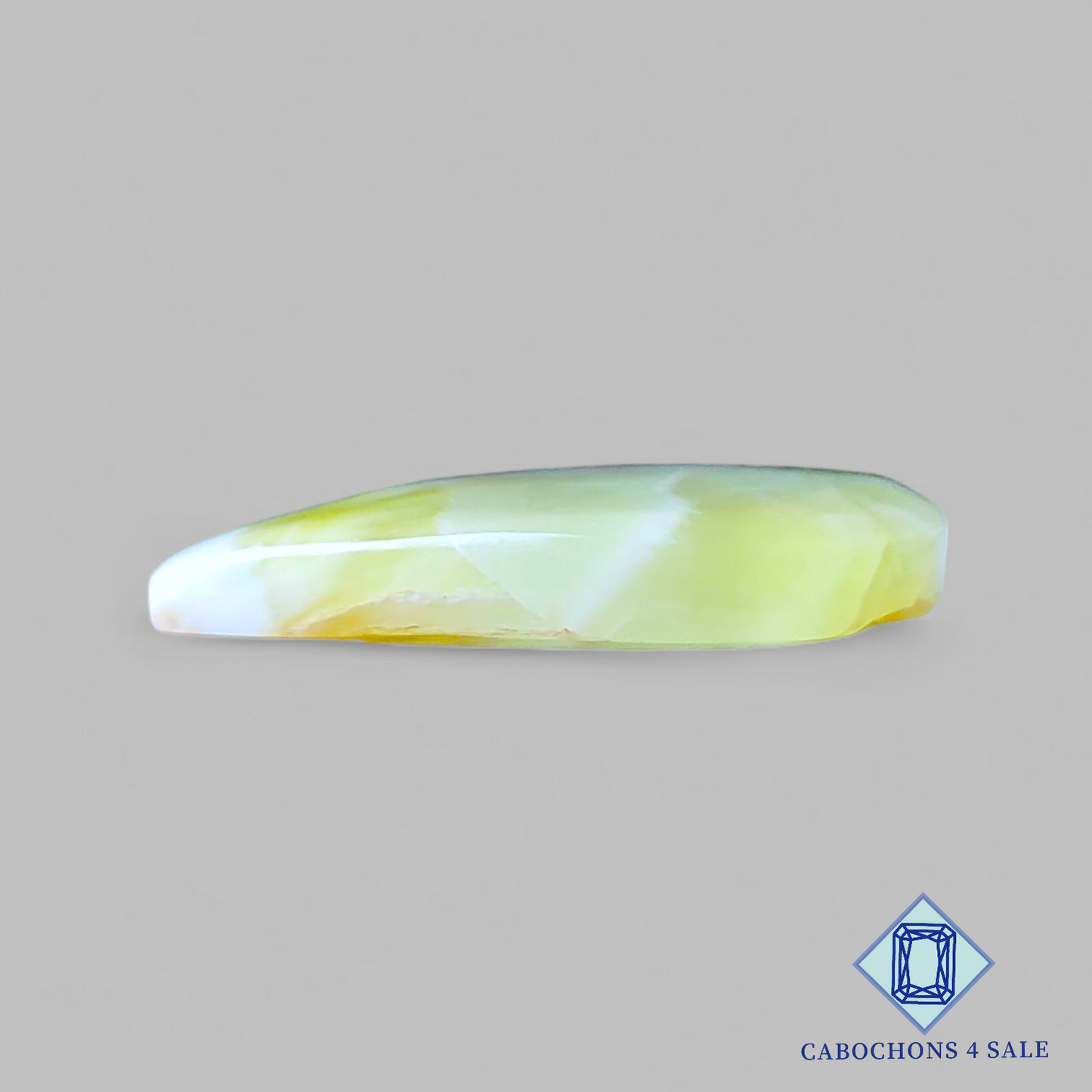 Prehnite Pear Cabochons