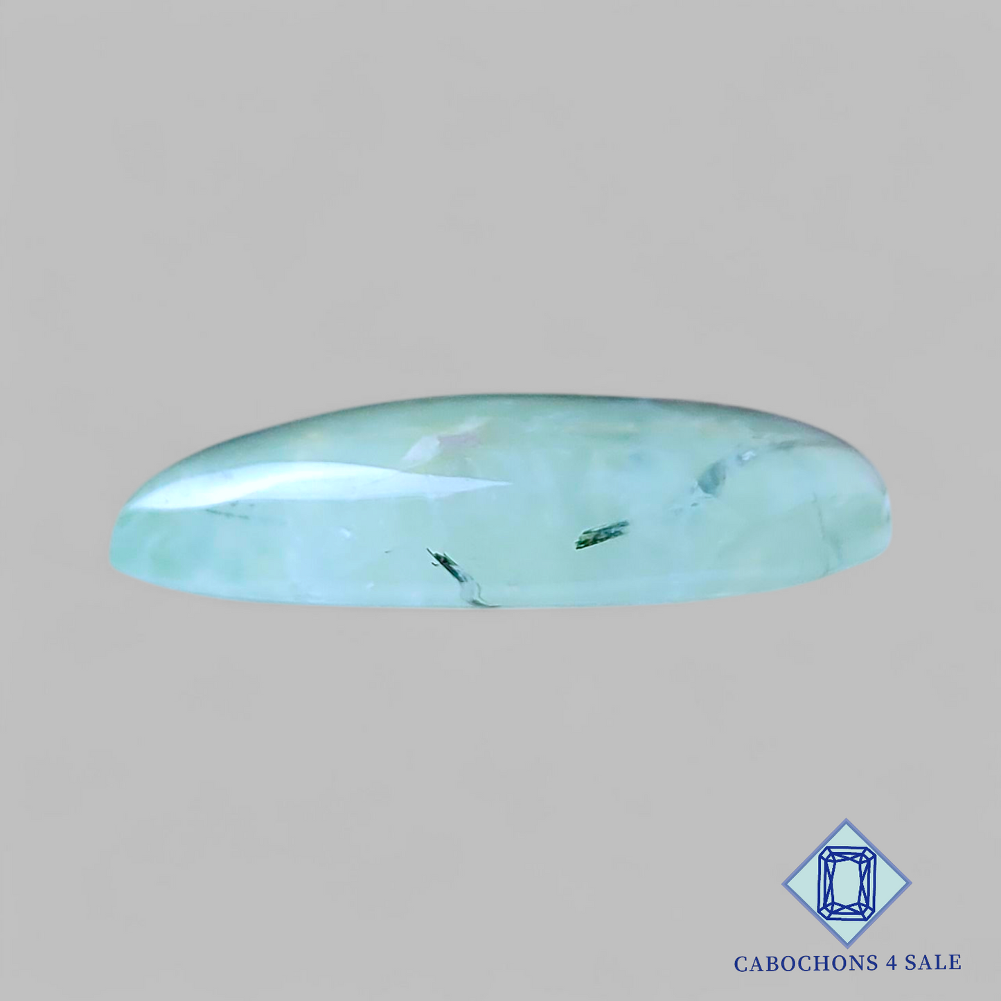 Prehnite Pear Cabochons