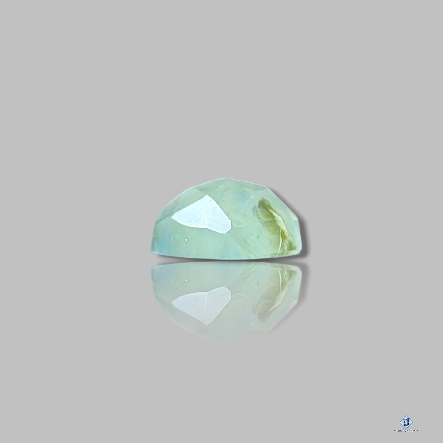 Prehnita Corazón Talla Rosa