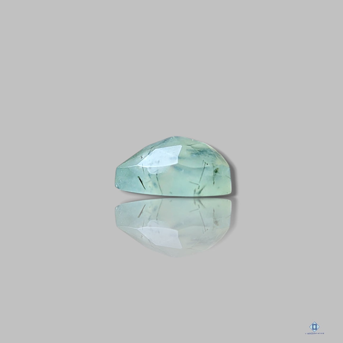 Prehnita Corazón Talla Rosa