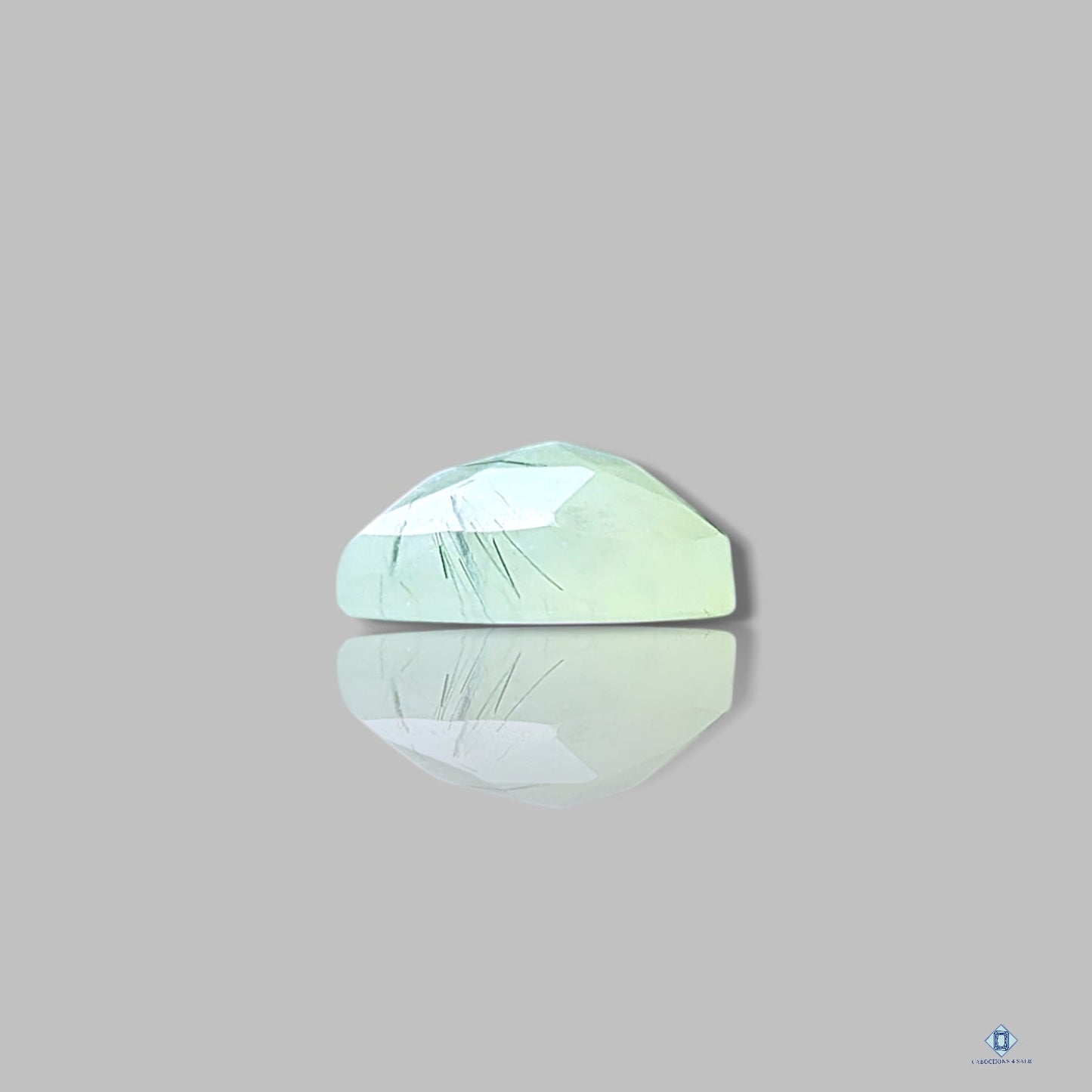 Prehnita Corazón Talla Rosa