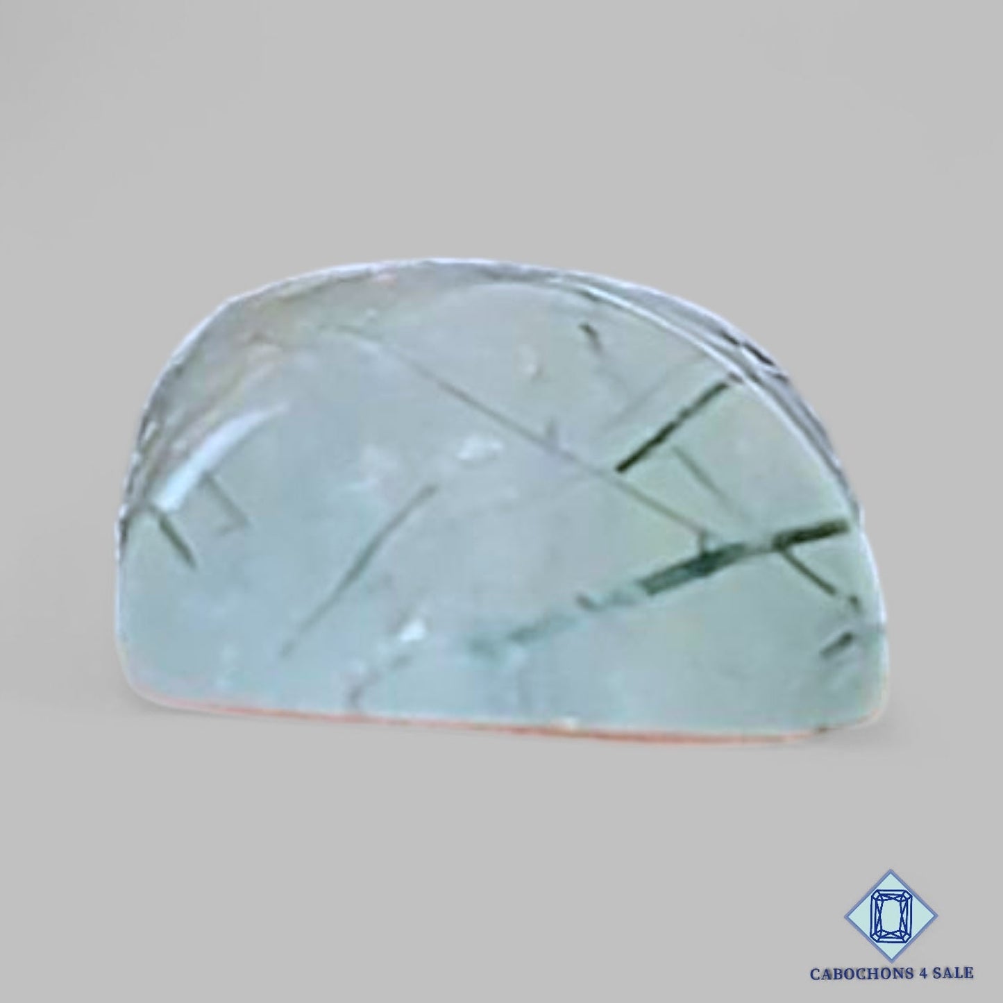 Natural Prehnite Rutile Gemstone Fancy Calibrated 7*7*4mm from South Africa available for sale